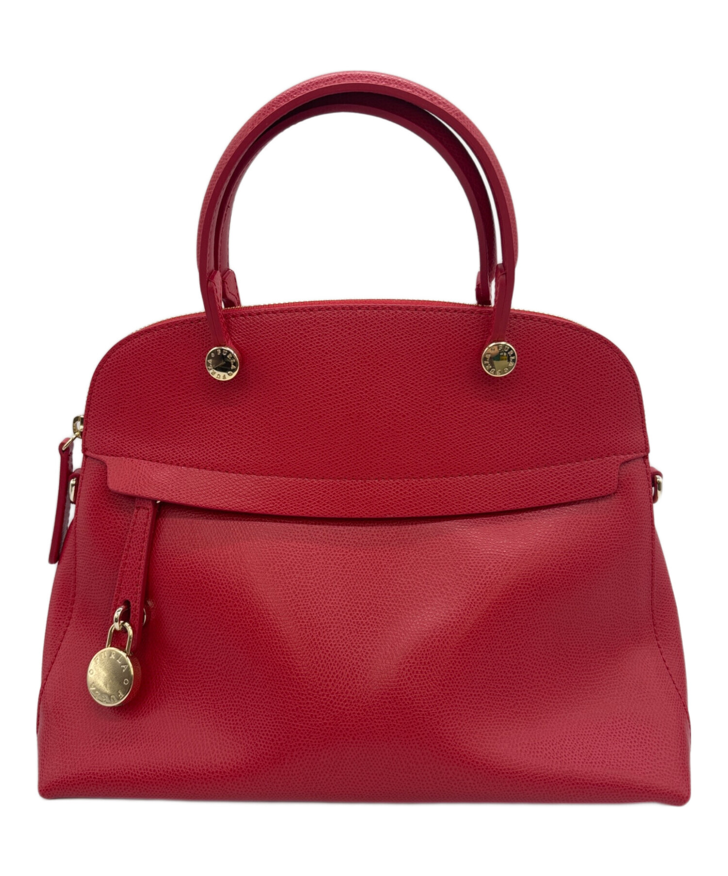 中古・古着通販】FURLA (フルラ) 2WAYショルダーバッグ レッド