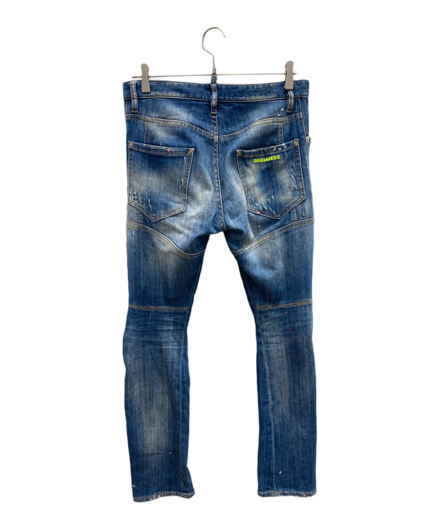 中古・古着通販】DSQUARED2 (ディースクエアード) ペイント加工