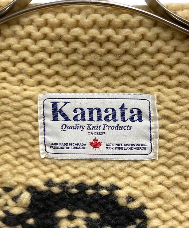 中古・古着通販】KANATA (カナタ) 80sカウチンニットカーディガン