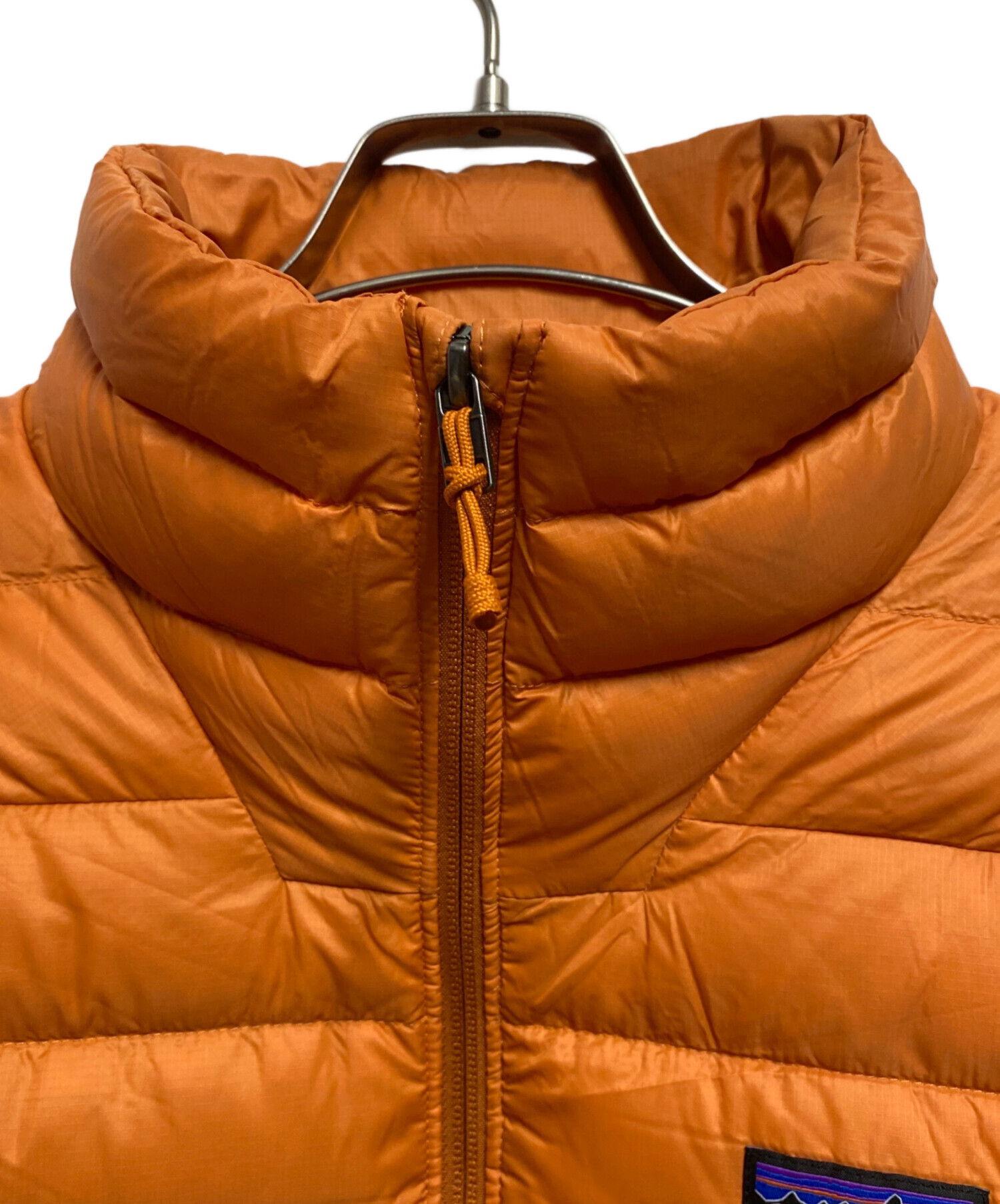 中古・古着通販】Patagonia (パタゴニア) ダウンセーター オレンジ