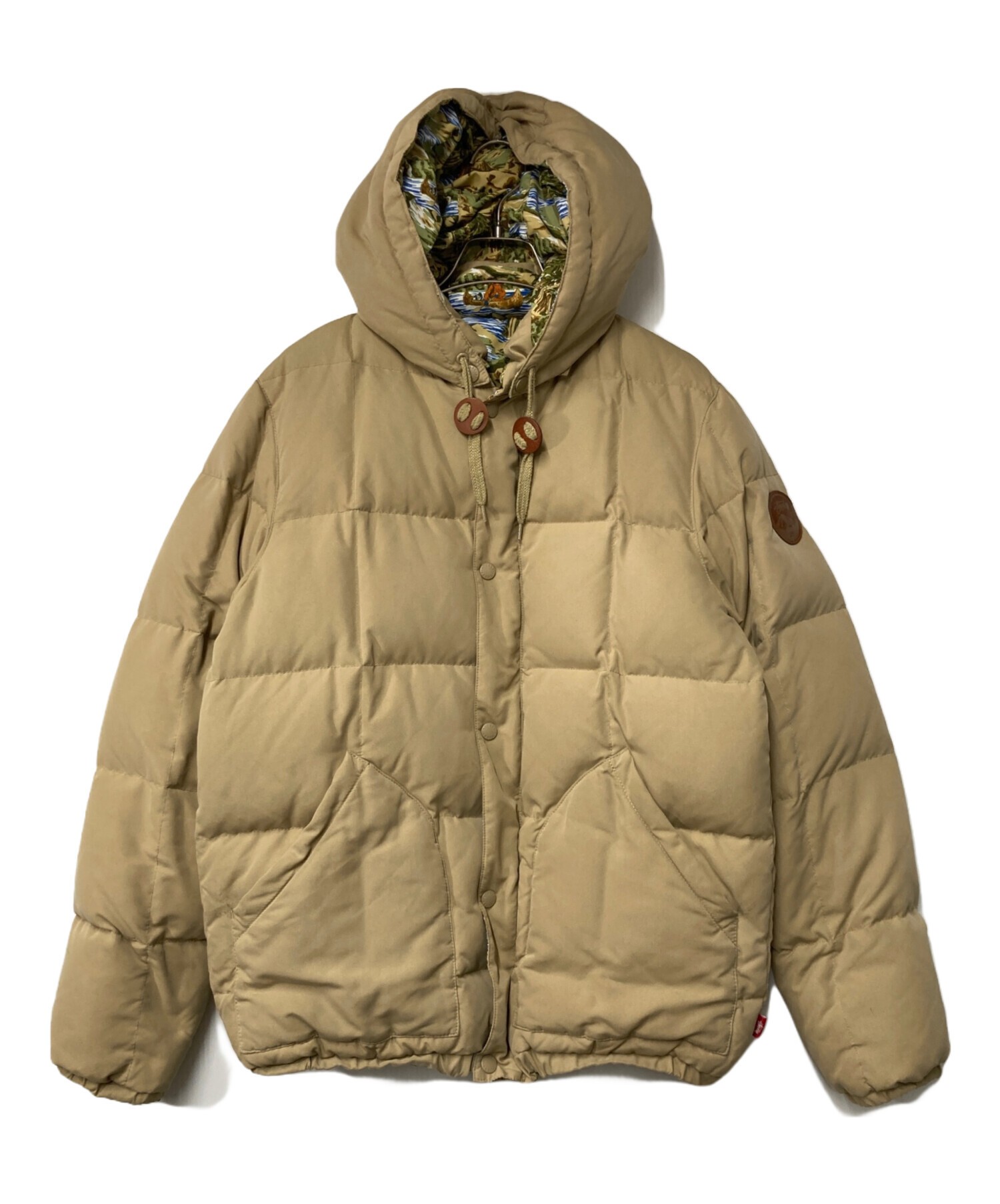 中古・古着通販】stussy (ステューシー) リバーシブルダウンジャケット