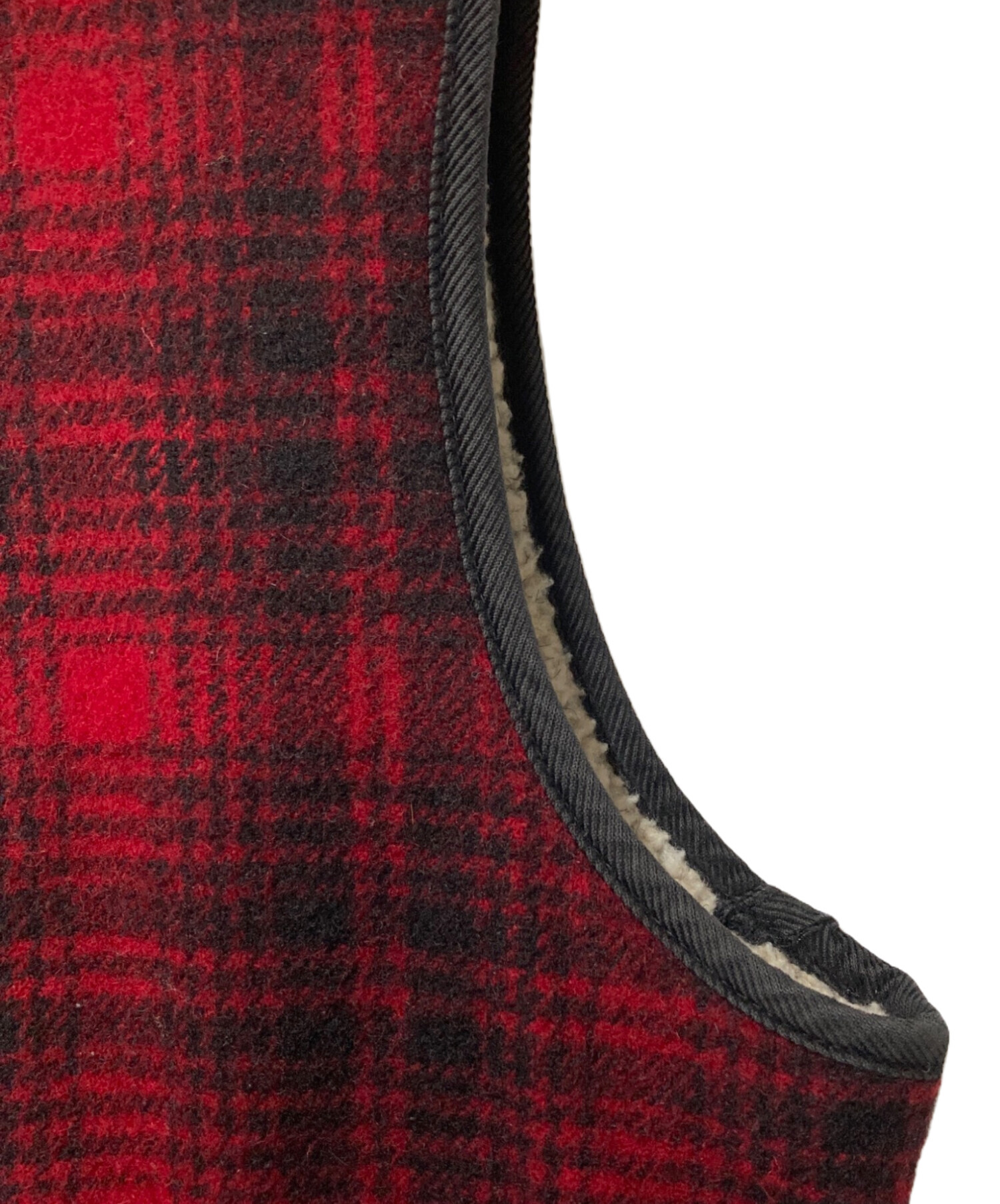 中古・古着通販】WOOLRICH (ウールリッチ) チェックボアベスト