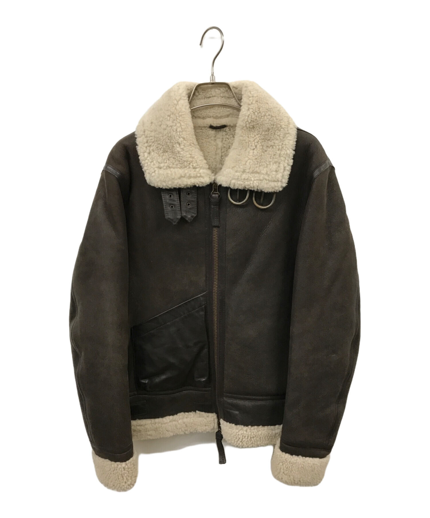 中古・古着通販】Cinquanta (チンクアンタ) B-3 ムートンジャケット