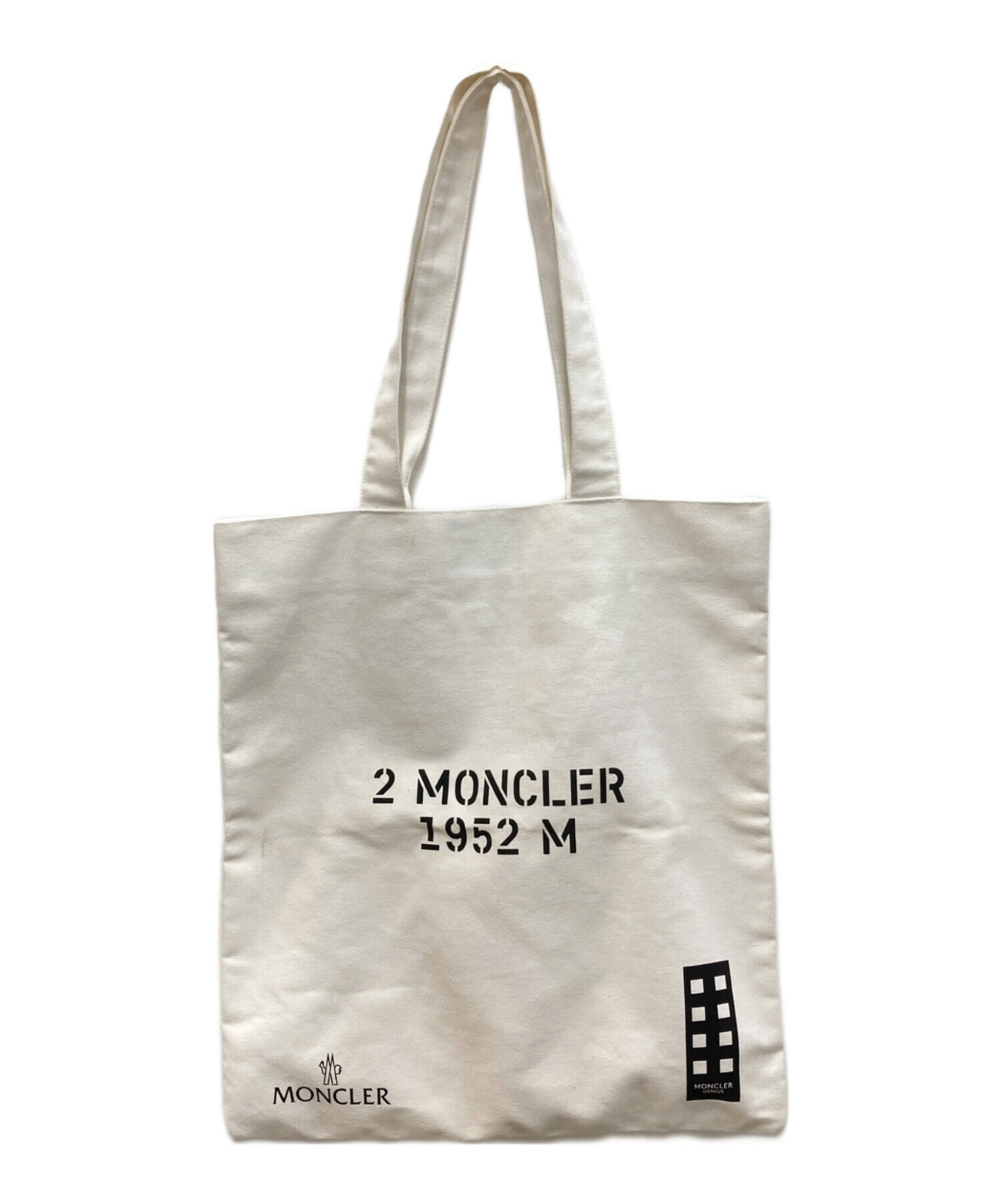 中古・古着通販】MONCLER (モンクレール) トートバッグ ホワイト