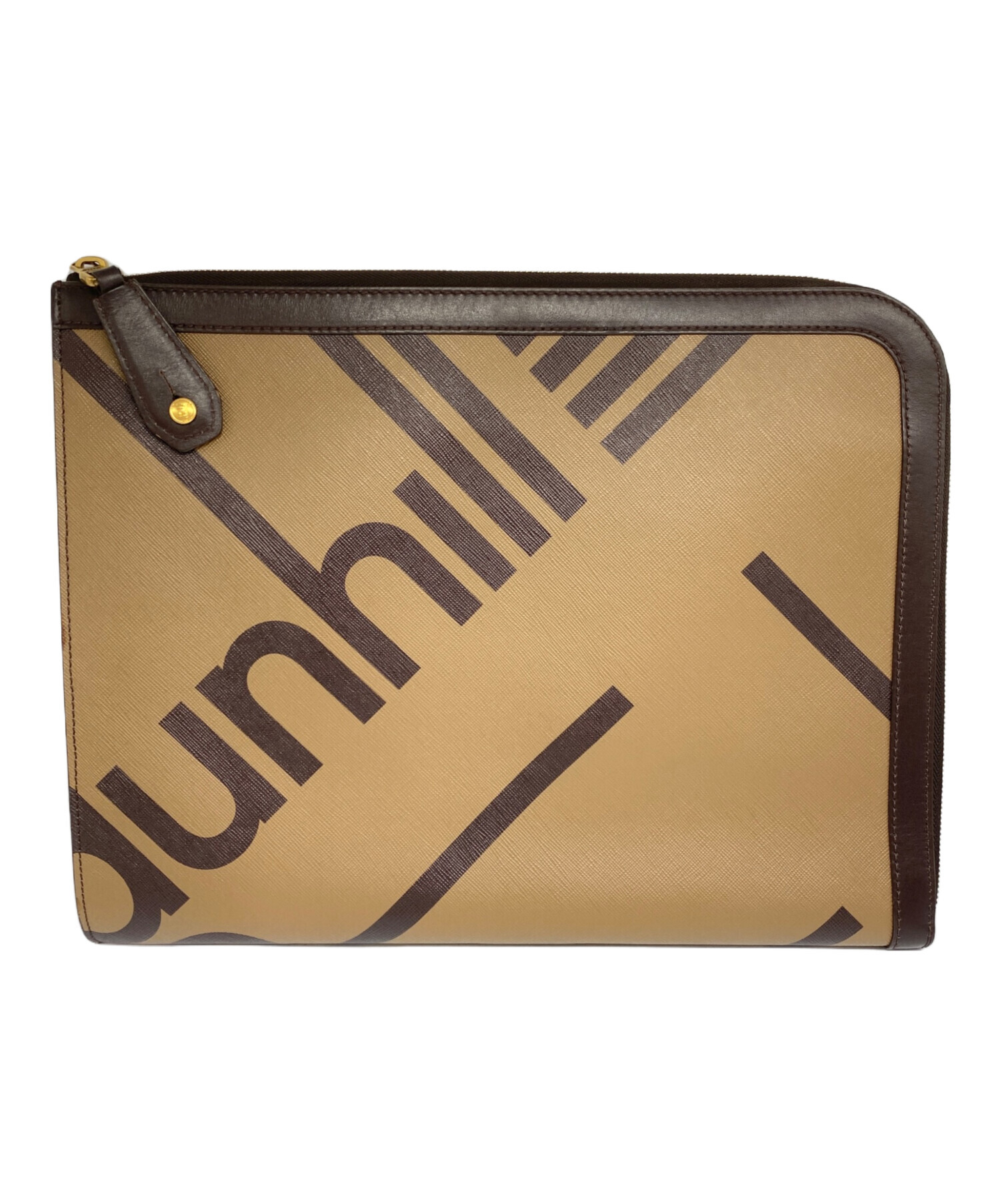中古・古着通販】dunhill (ダンヒル) ラゲッジキャンバスクラッチ