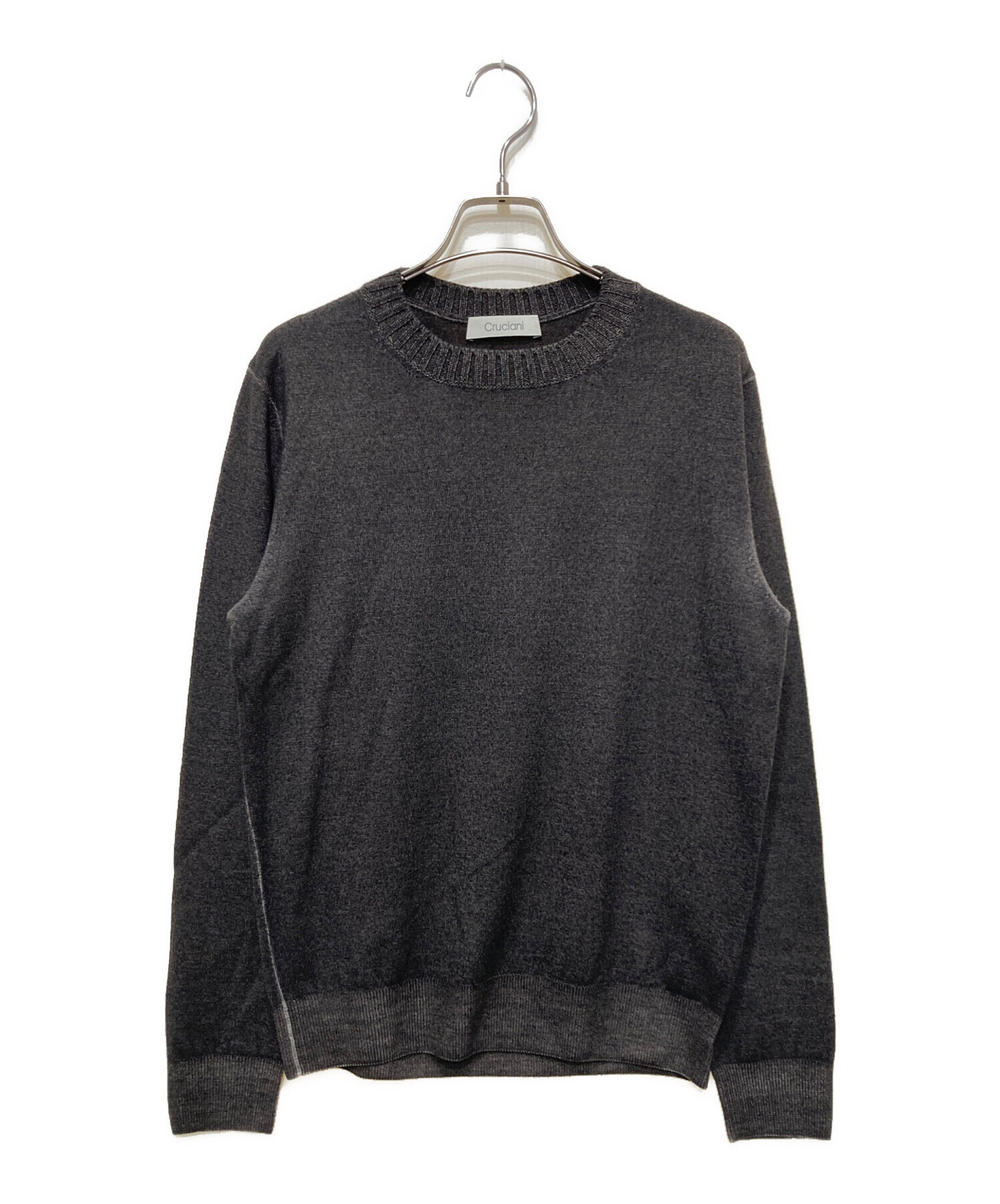 中古・古着通販】CRUCIANI (クルチアーニ) ウールクルーネックニット