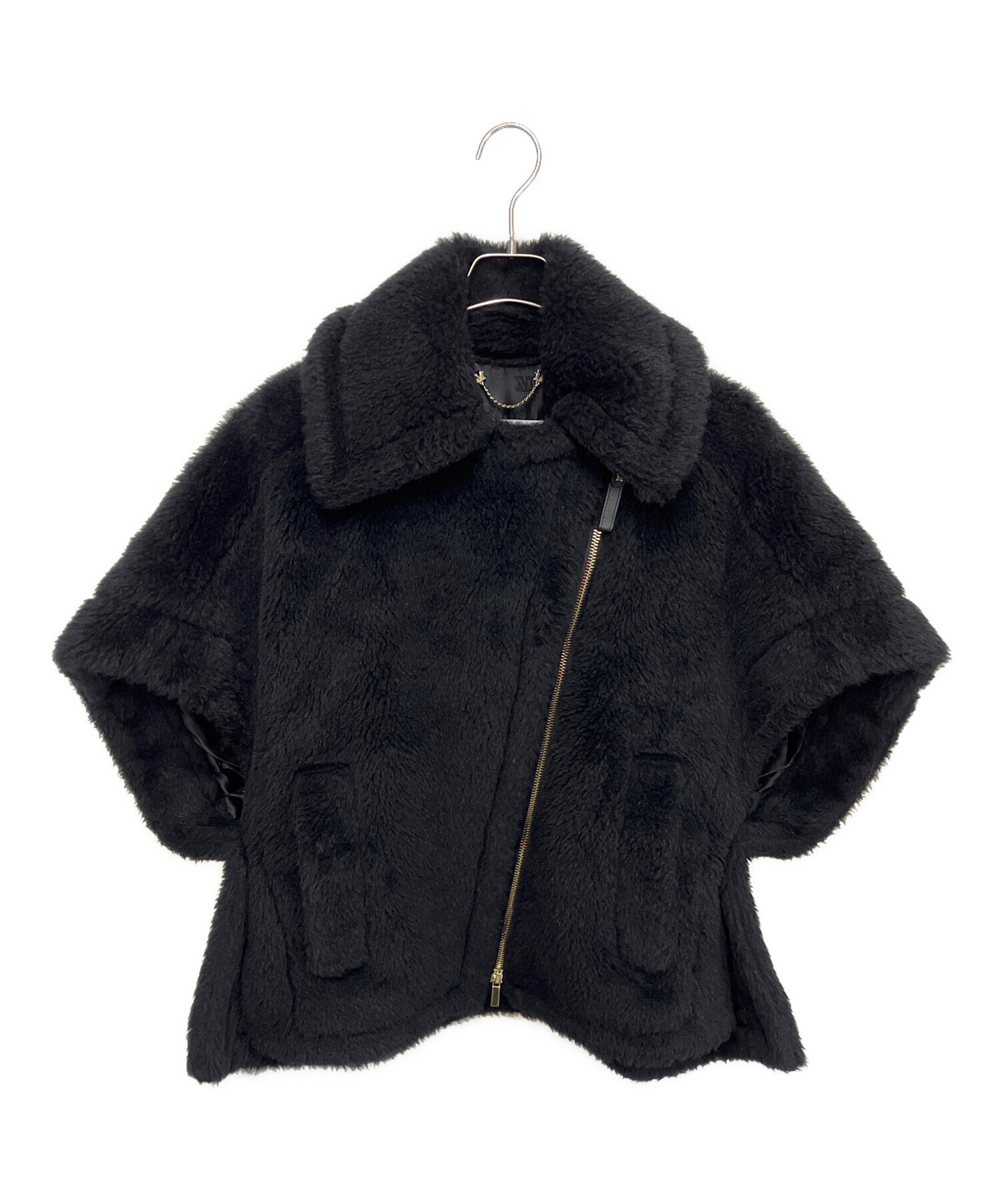 中古・古着通販】MaxMara (マックスマーラ) テディベアケープポンチョ