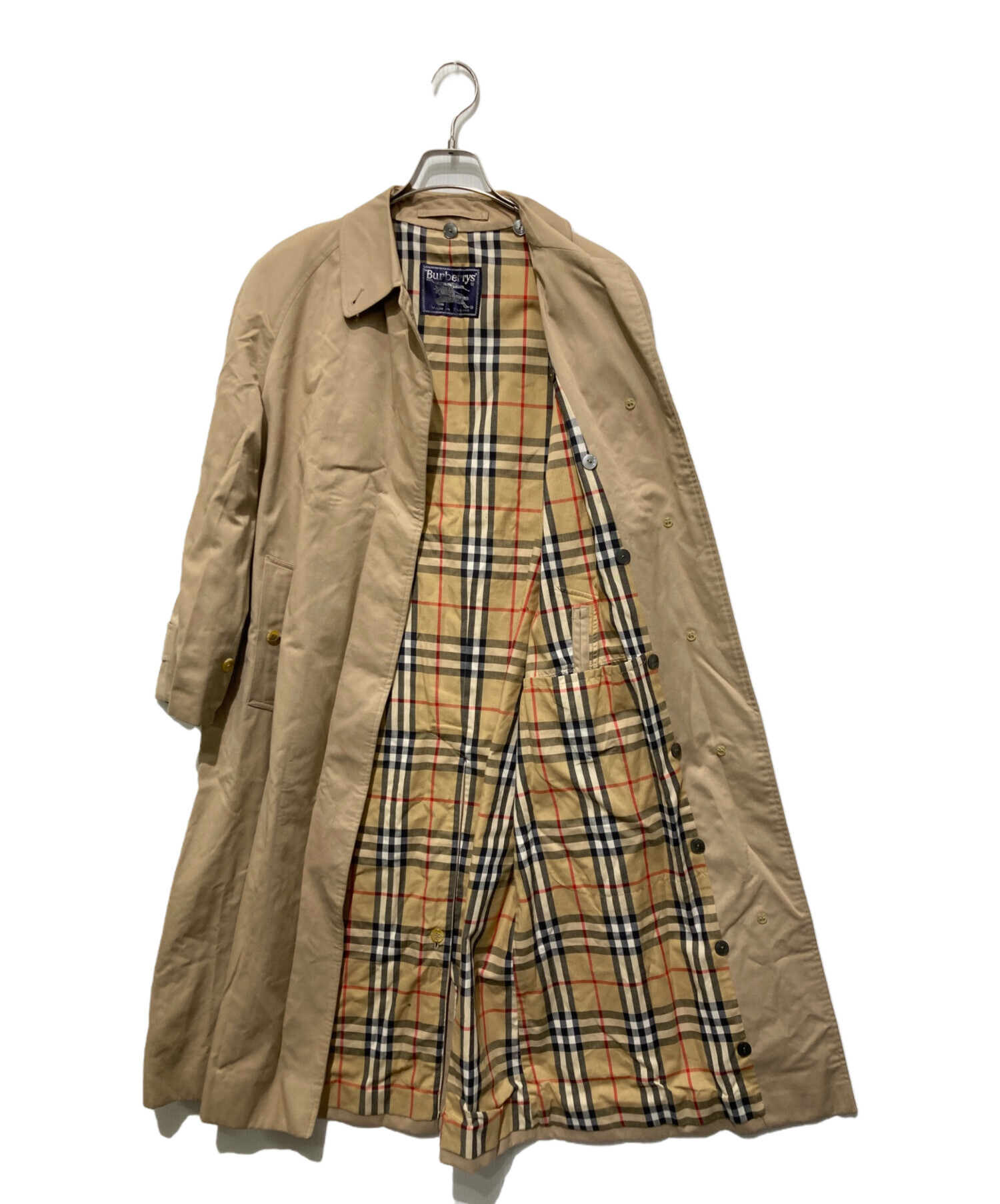 中古・古着通販】Burberry's (バーバリー) 裏地ノヴァチェックコート