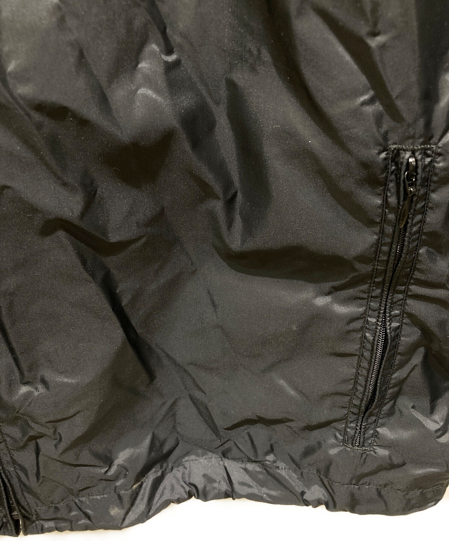 中古・古着通販】ENNOY (エンノイ) PACKABLE NYLON JACKET ブラック