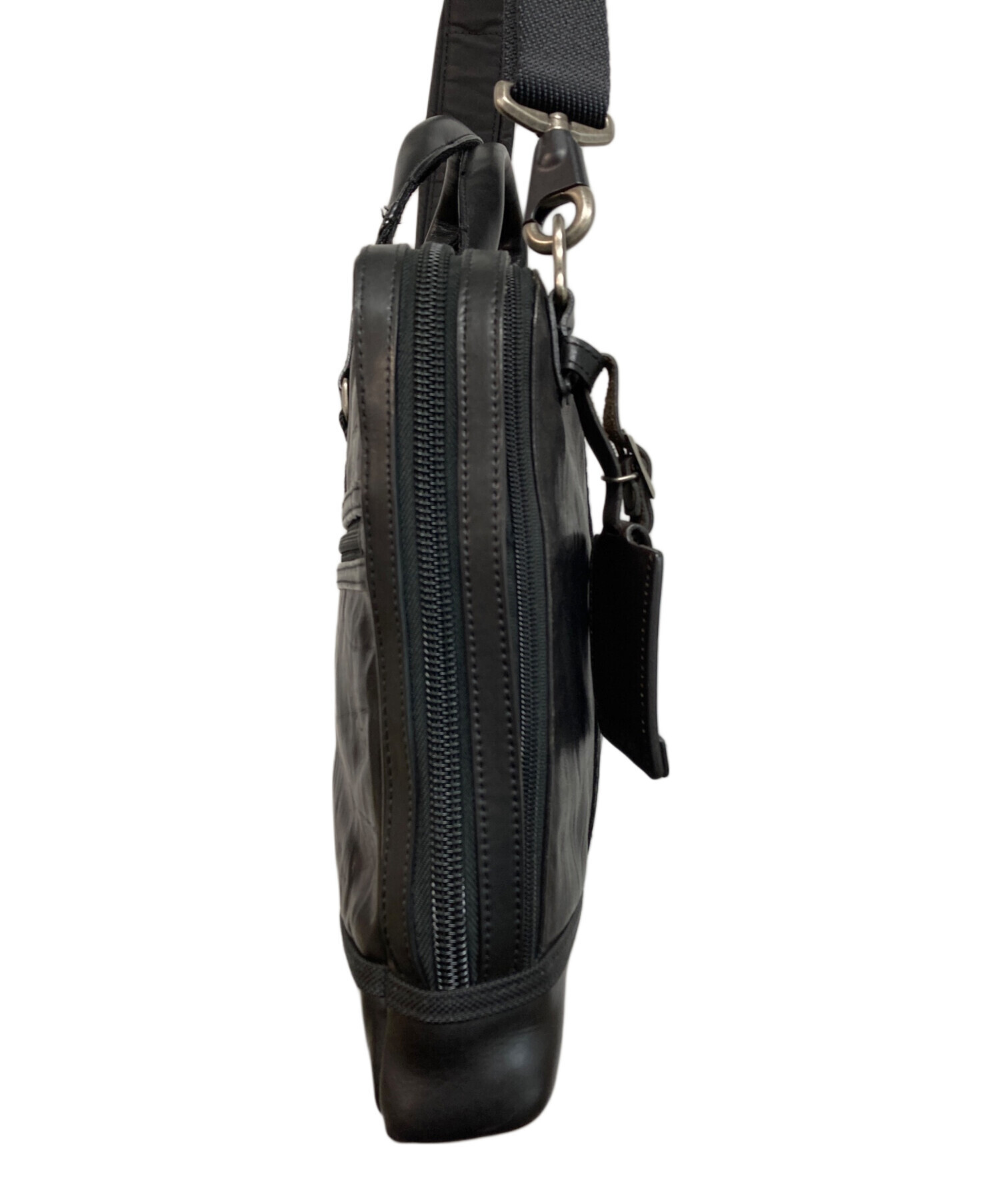 中古・古着通販】TUMI (トゥミ) ALPHA BRAVOオールレザー2WAYブリーフ