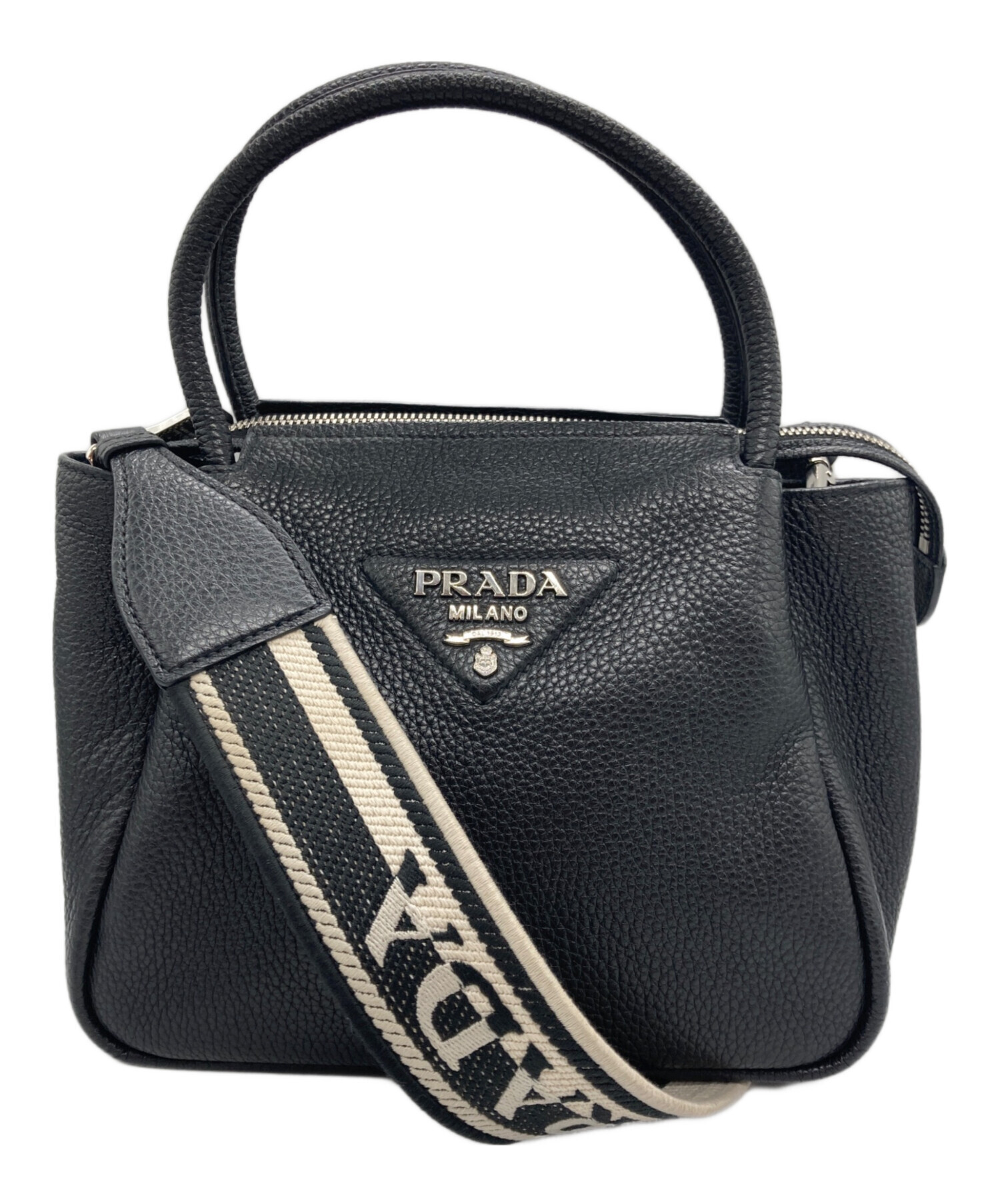 中古・古着通販】PRADA (プラダ) 2WAYショルダーバッグ NERO｜ブランド