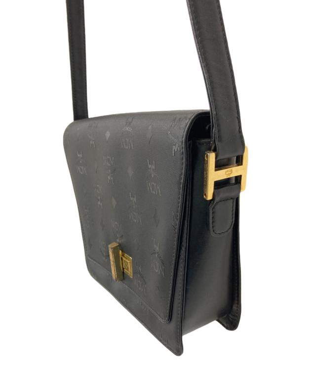 中古・古着通販】MCM (エムシーエム) ショルダーバッグ ブラック