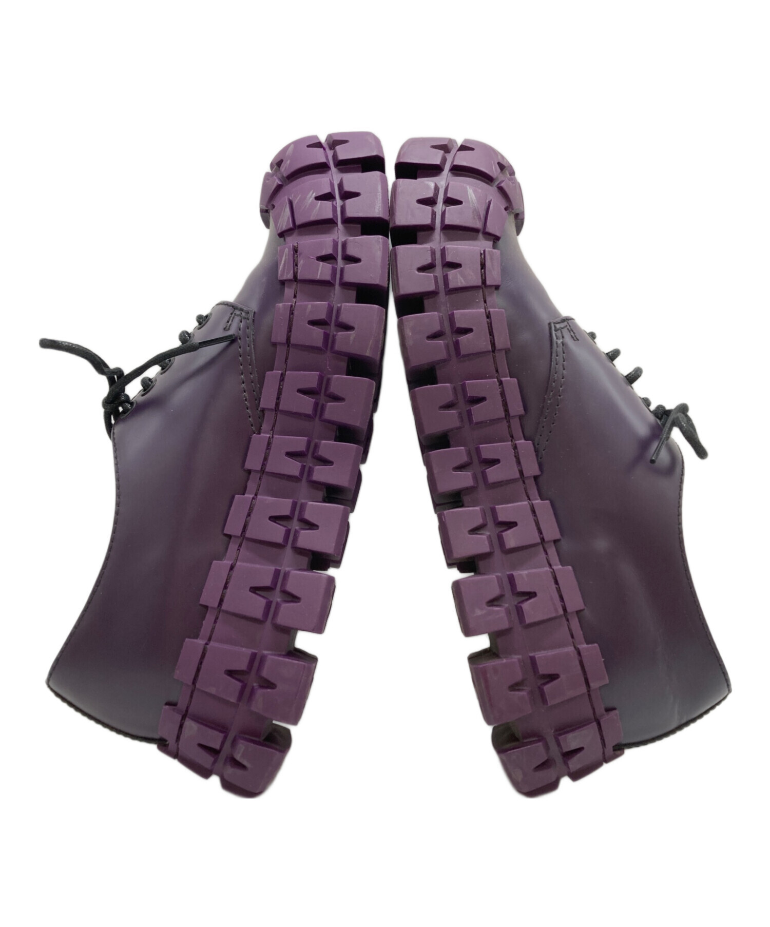 中古・古着通販】PRADA (プラダ) ブラッシュドレザーダービーシューズ