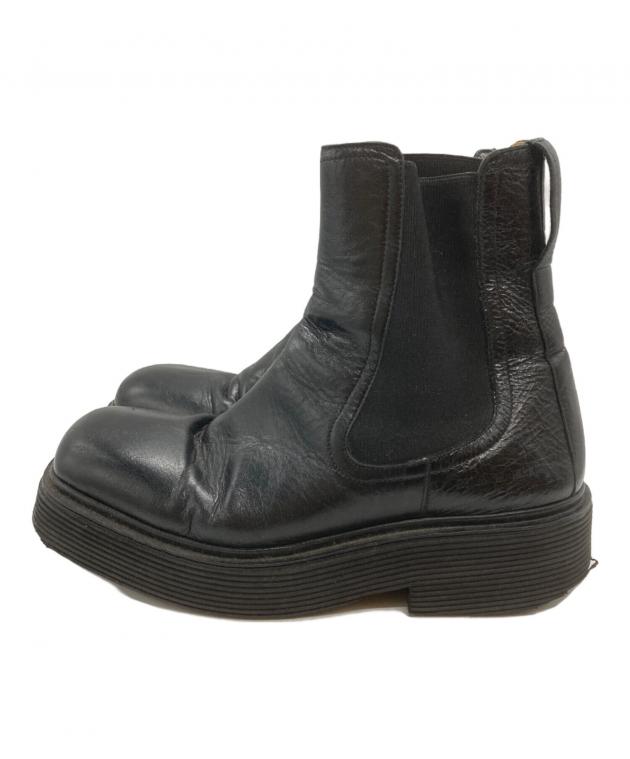 中古・古着通販】MARNI (マルニ) スクエアトゥサイドゴアブーツ/Square