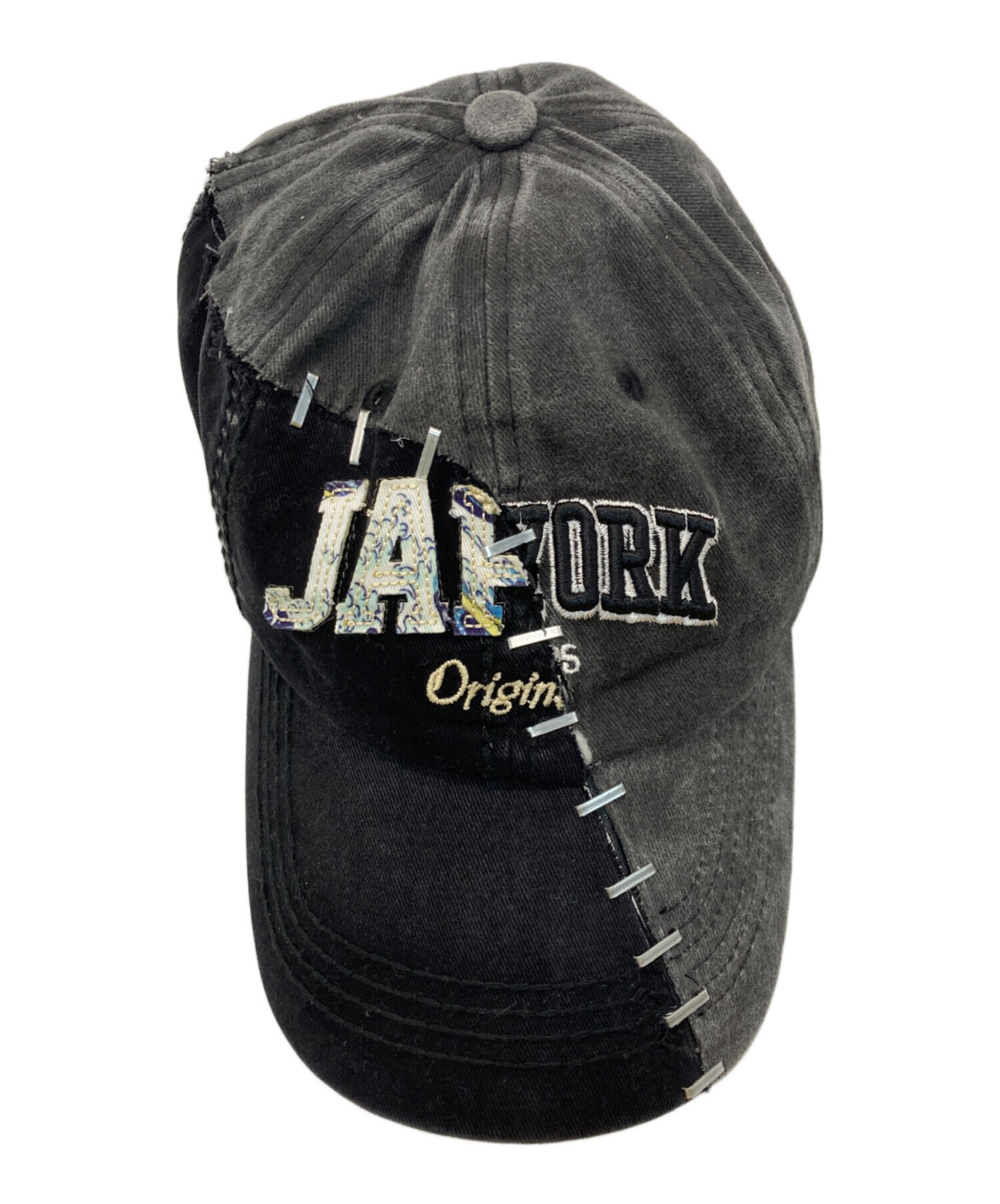 中古・古着通販】KOZABURO (コウザブロウ) RPM再構築キャップ グレー