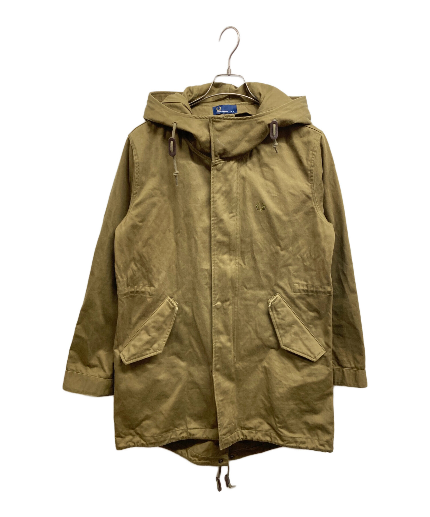 中古・古着通販】FRED PERRY (フレッドペリー) モッズコート オリーブ