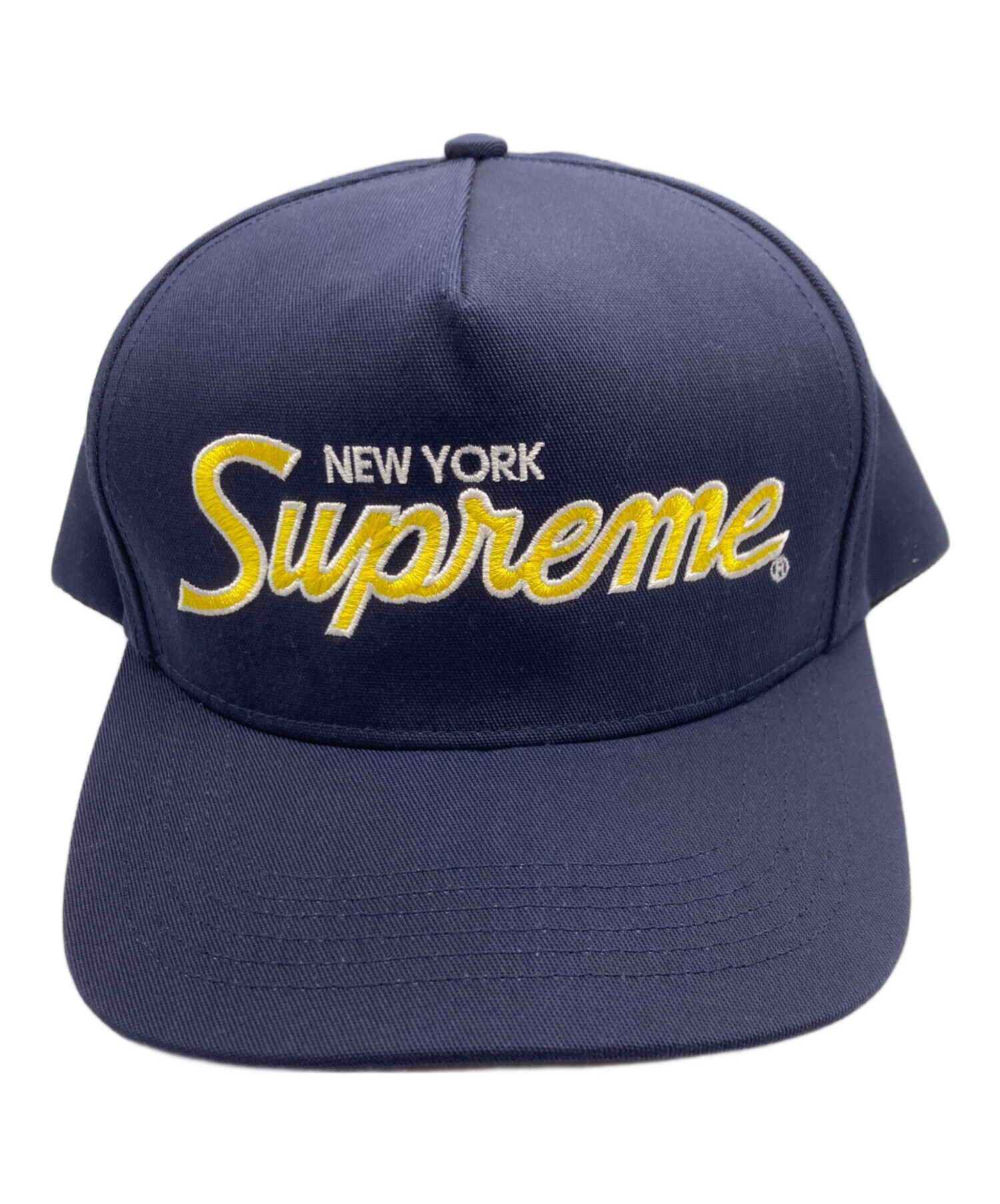 中古・古着通販】Supreme (シュプリーム) キャップ ネイビー｜ブランド