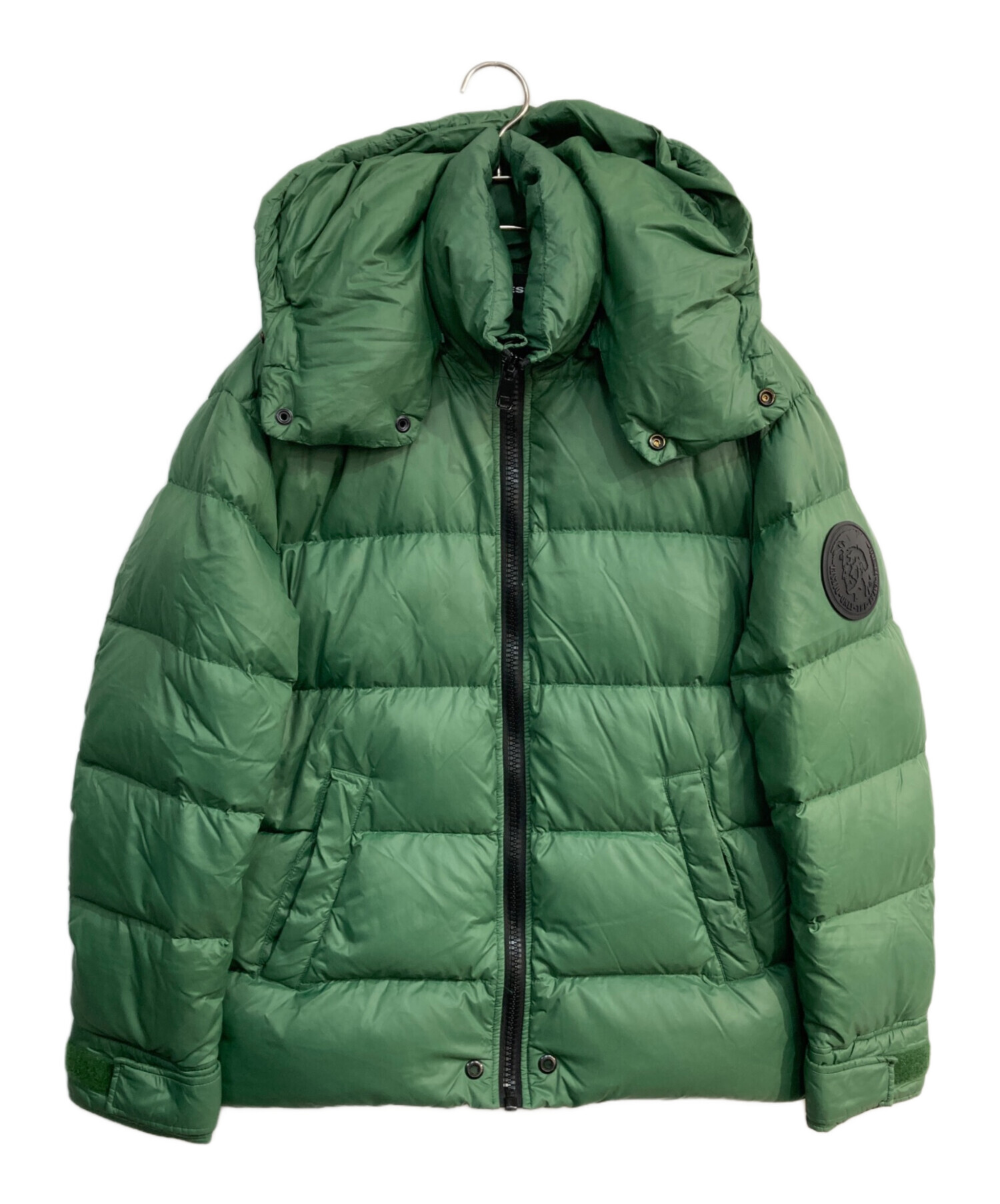 中古・古着通販】DIESEL (ディーゼル) ダウンジャケット グリーン