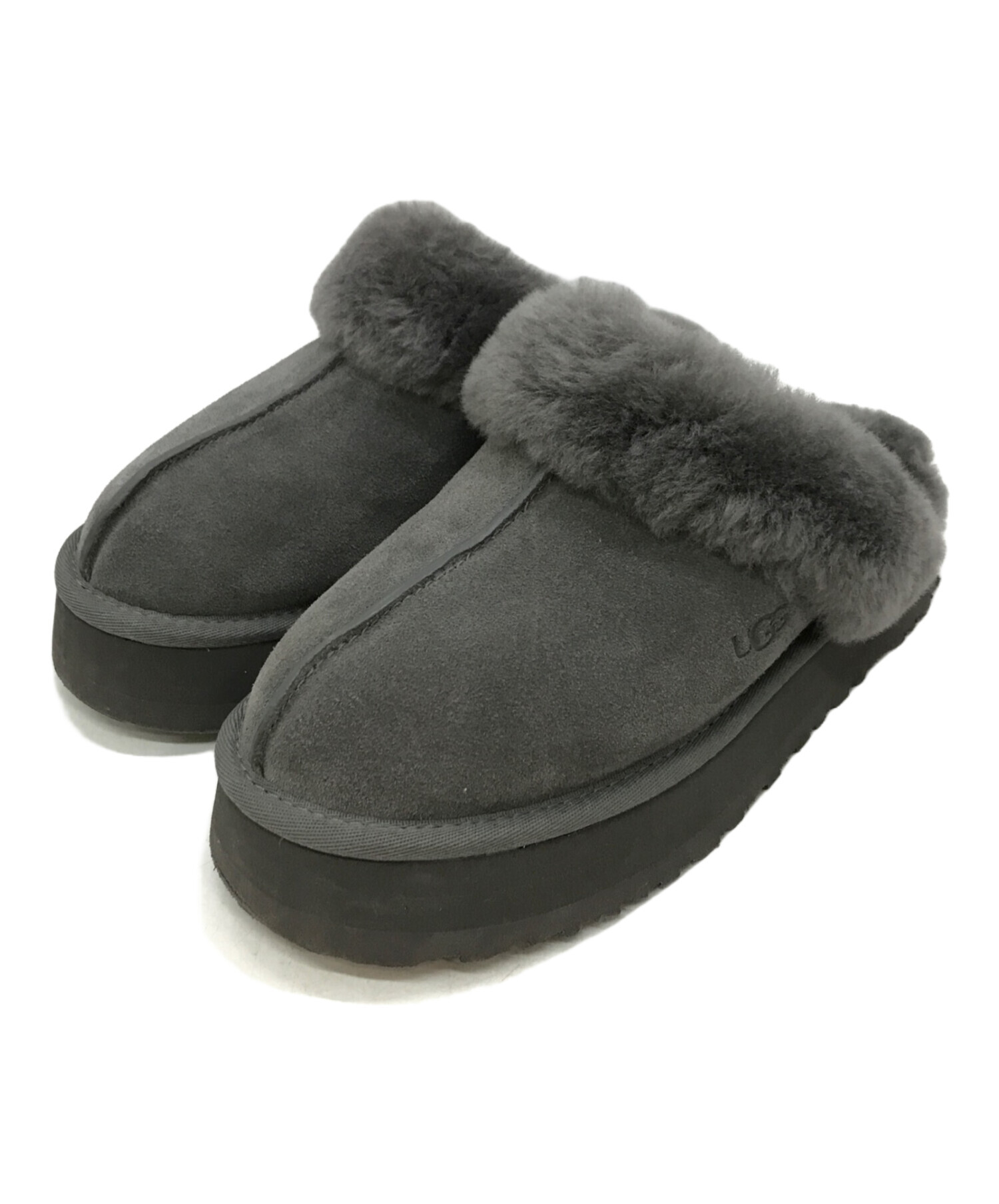 中古・古着通販】UGG (アグ) スリッポン グレー サイズ:24cm｜ブランド