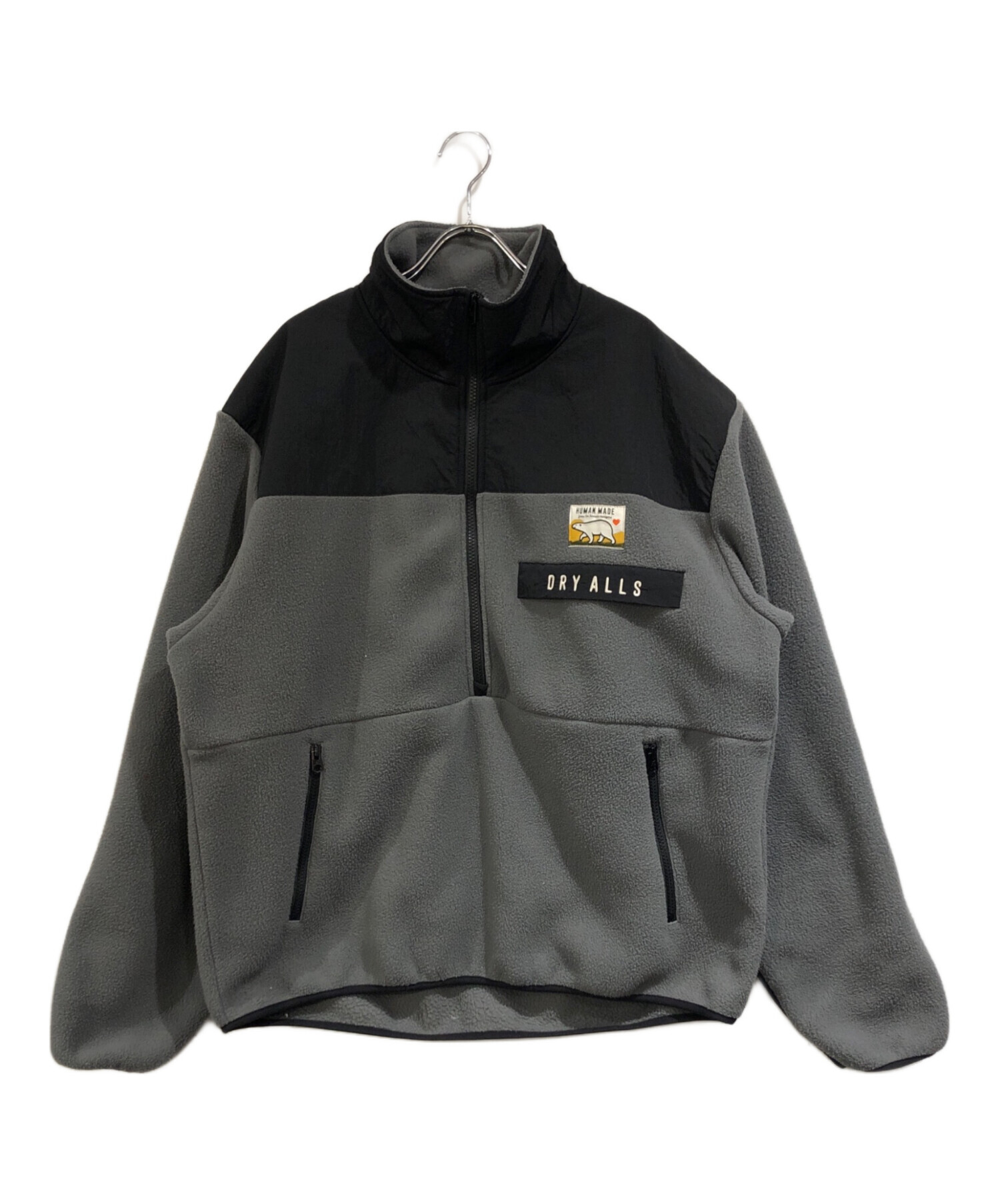 中古・古着通販】HUMAN MADE (ヒューマンメイド) FLEECE HALF-ZIP