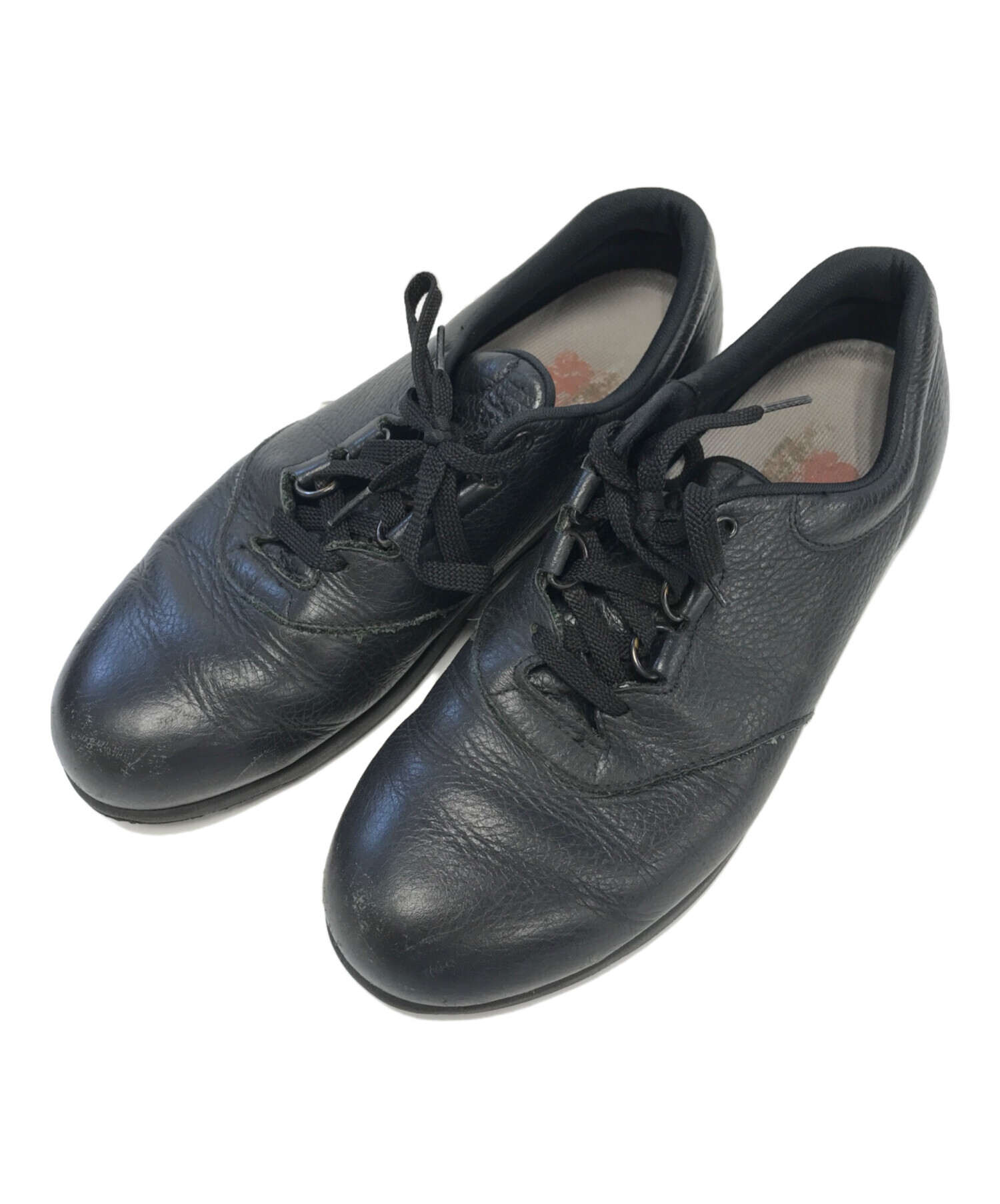 中古・古着通販】SAS (エスエーエス) レザースニーカー ブラック