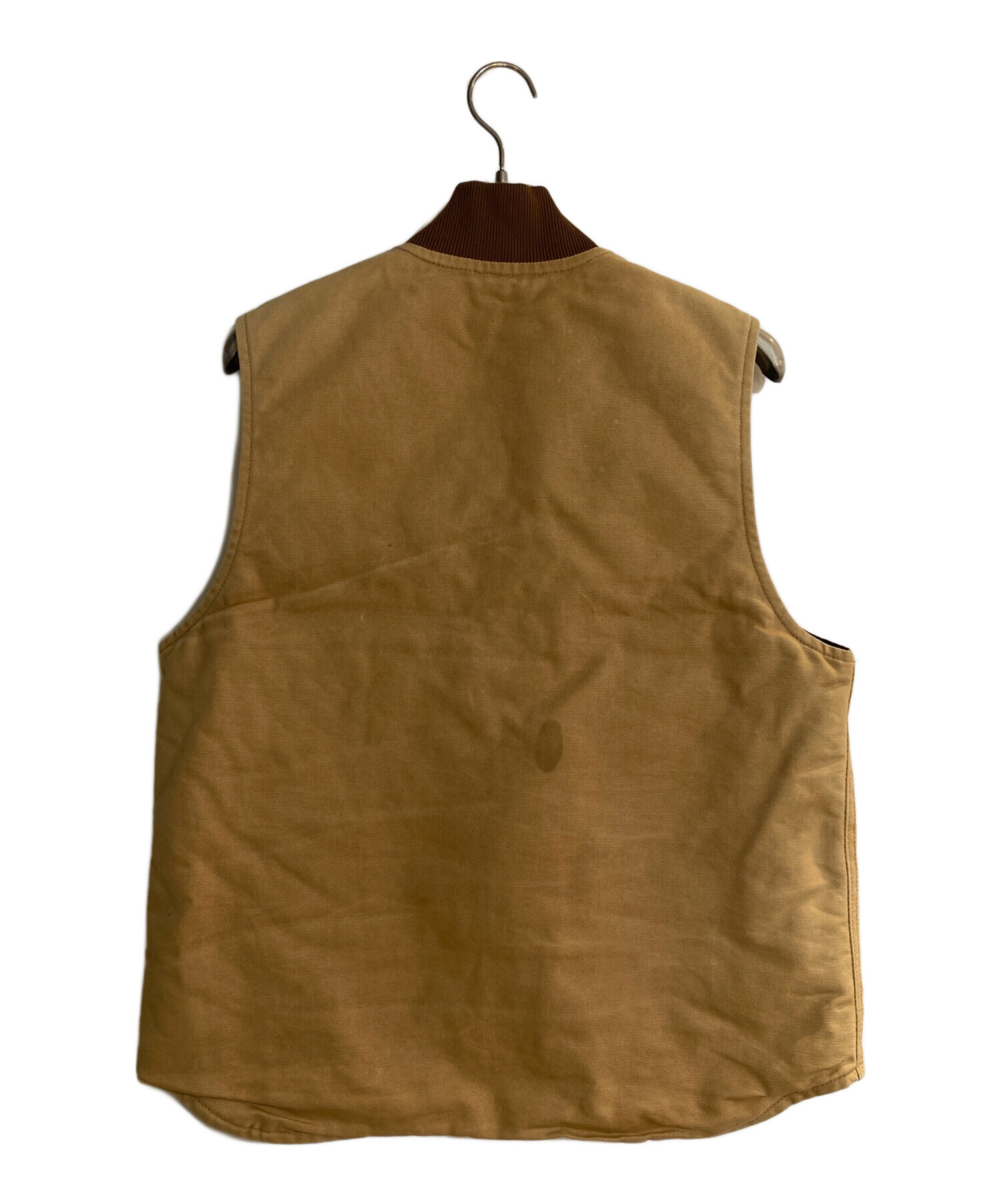 中古・古着通販】CarHartt (カーハート) ダックベスト ブラウン サイズ