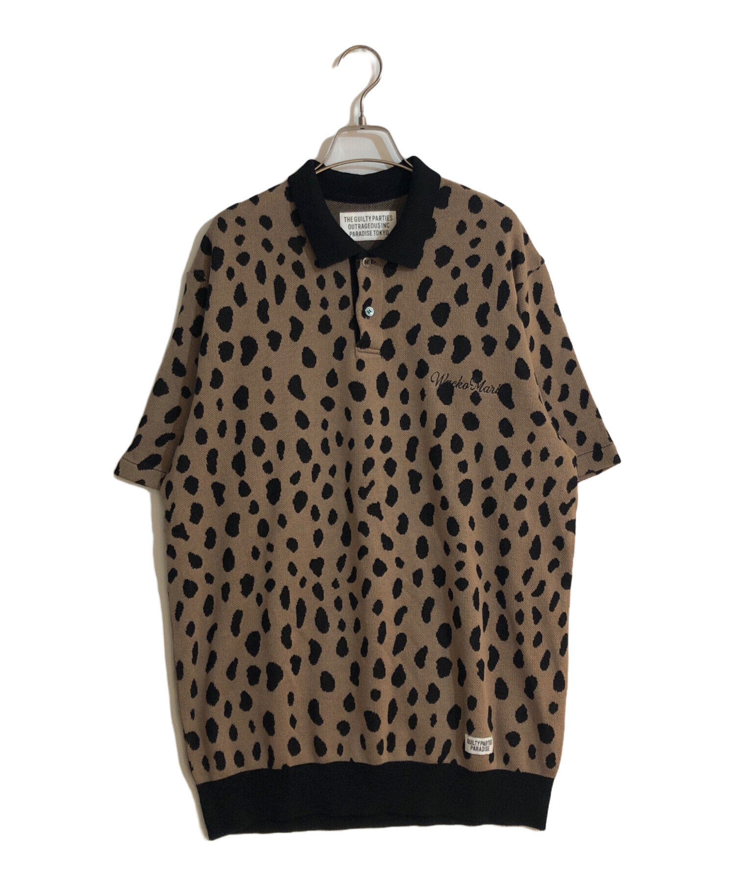 中古・古着通販】WACKO MARIA (ワコマリア) LEOPARD JACQUARD KNIT