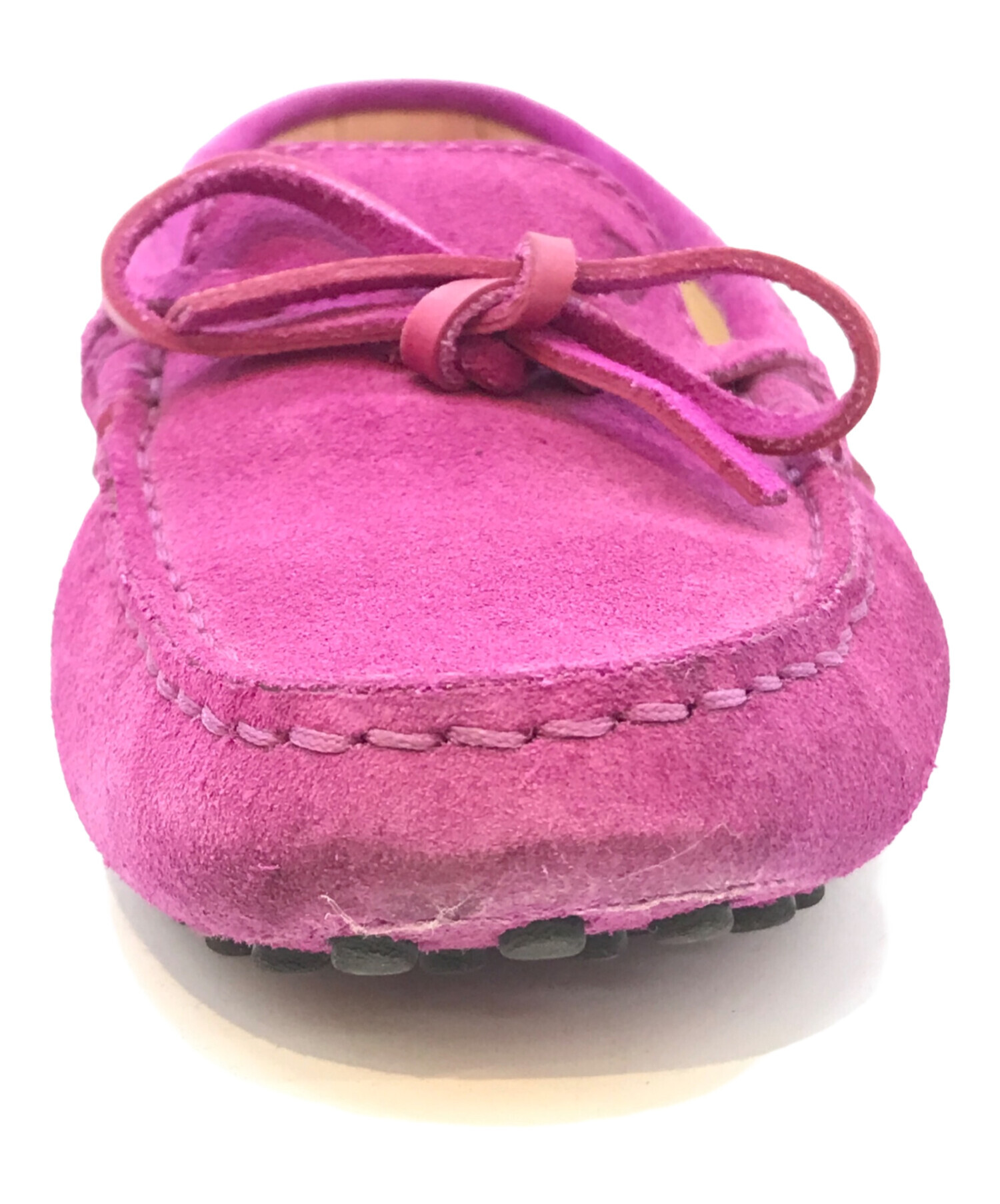 中古・古着通販】TOD'S (トッズ) モカシンシューズ ピンク サイズ:34