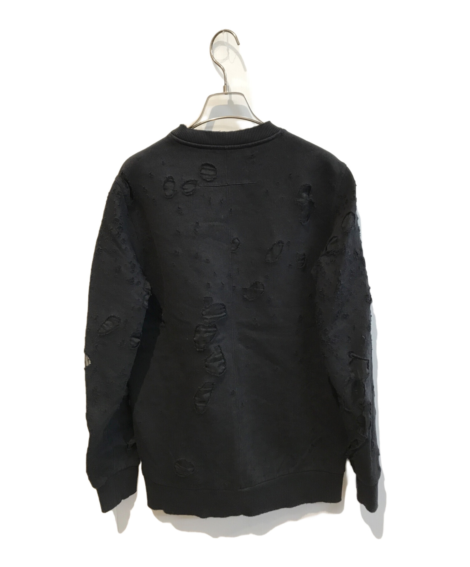 中古・古着通販】GIVENCHY (ジバンシィ) デストロイ加工ロゴプリント