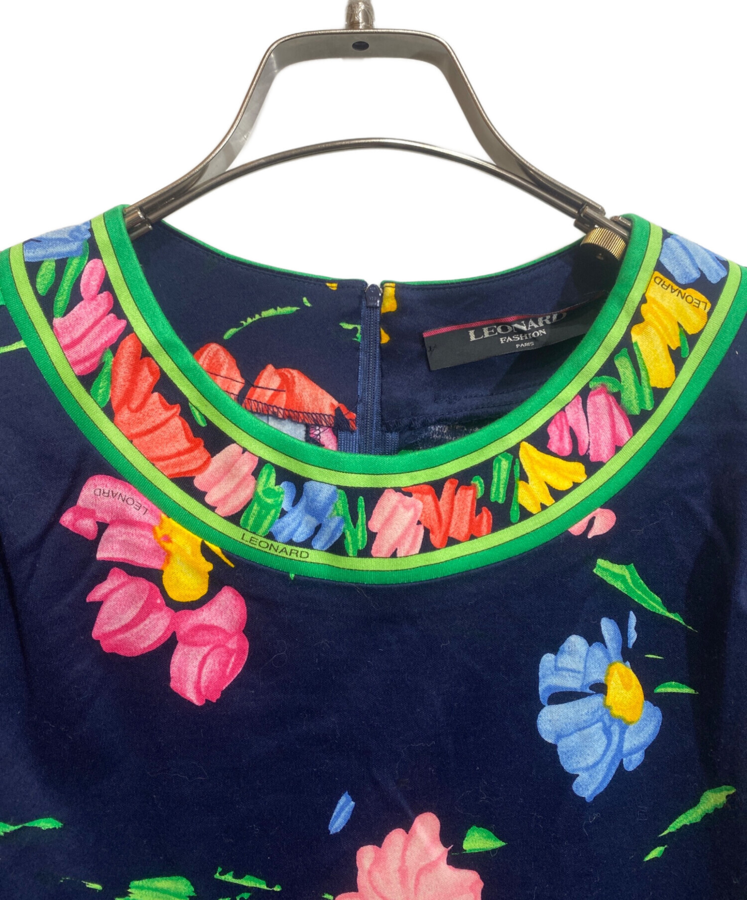 中古・古着通販】LEONARD (レオナール) 花柄ワンピース/0390100