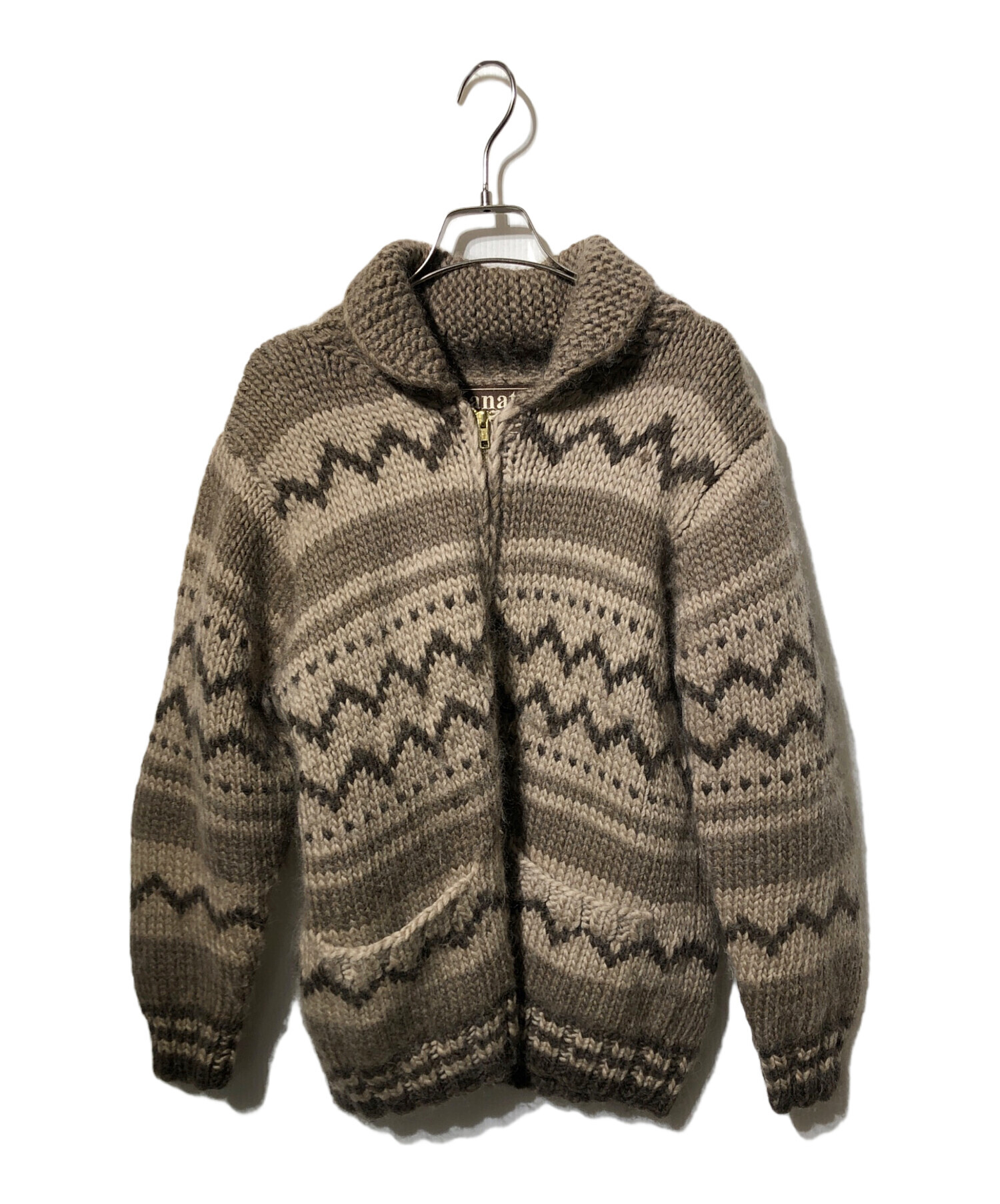 中古・古着通販】KANATA (カナタ) カウチンニットカーディガン