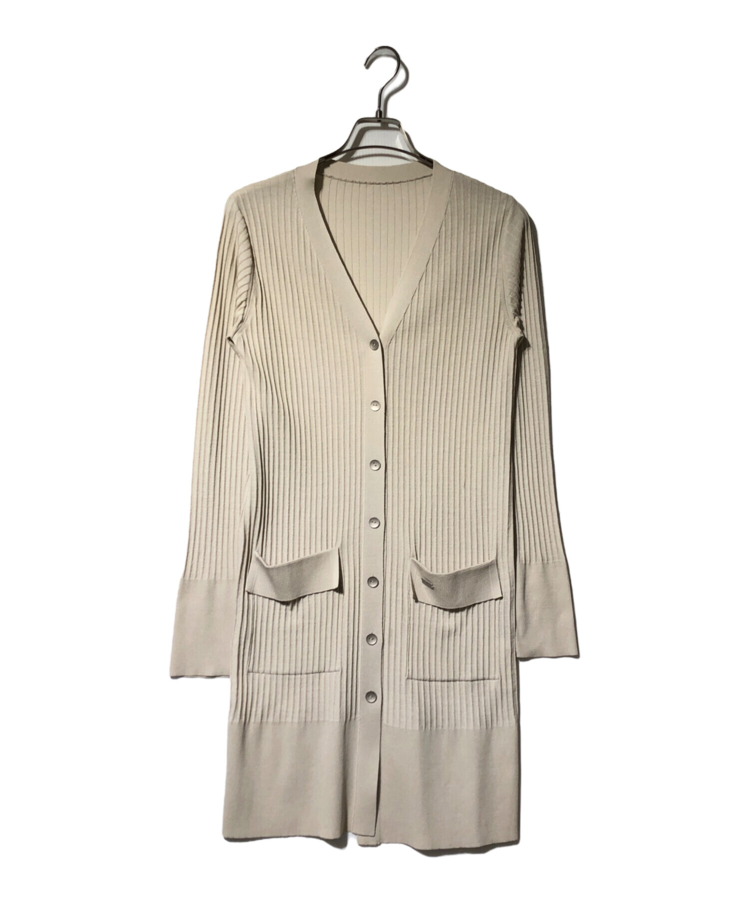 24年モデル フォクシー】カーディガン Timeless金ボタン バイカラー 24