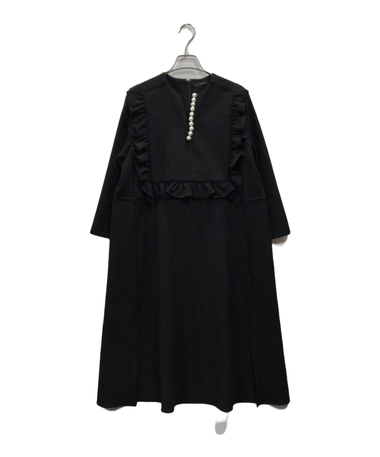 愛乃 ヨーコチャン ワンピース フリル ペプラムロングスリーブ 愛乃