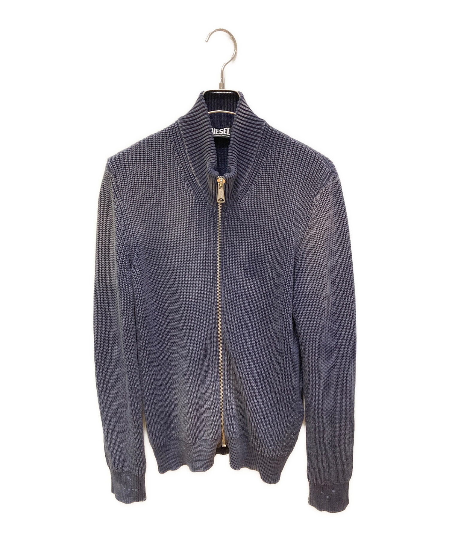 中古・古着通販】DIESEL (ディーゼル) ドライバーズニット ネイビー
