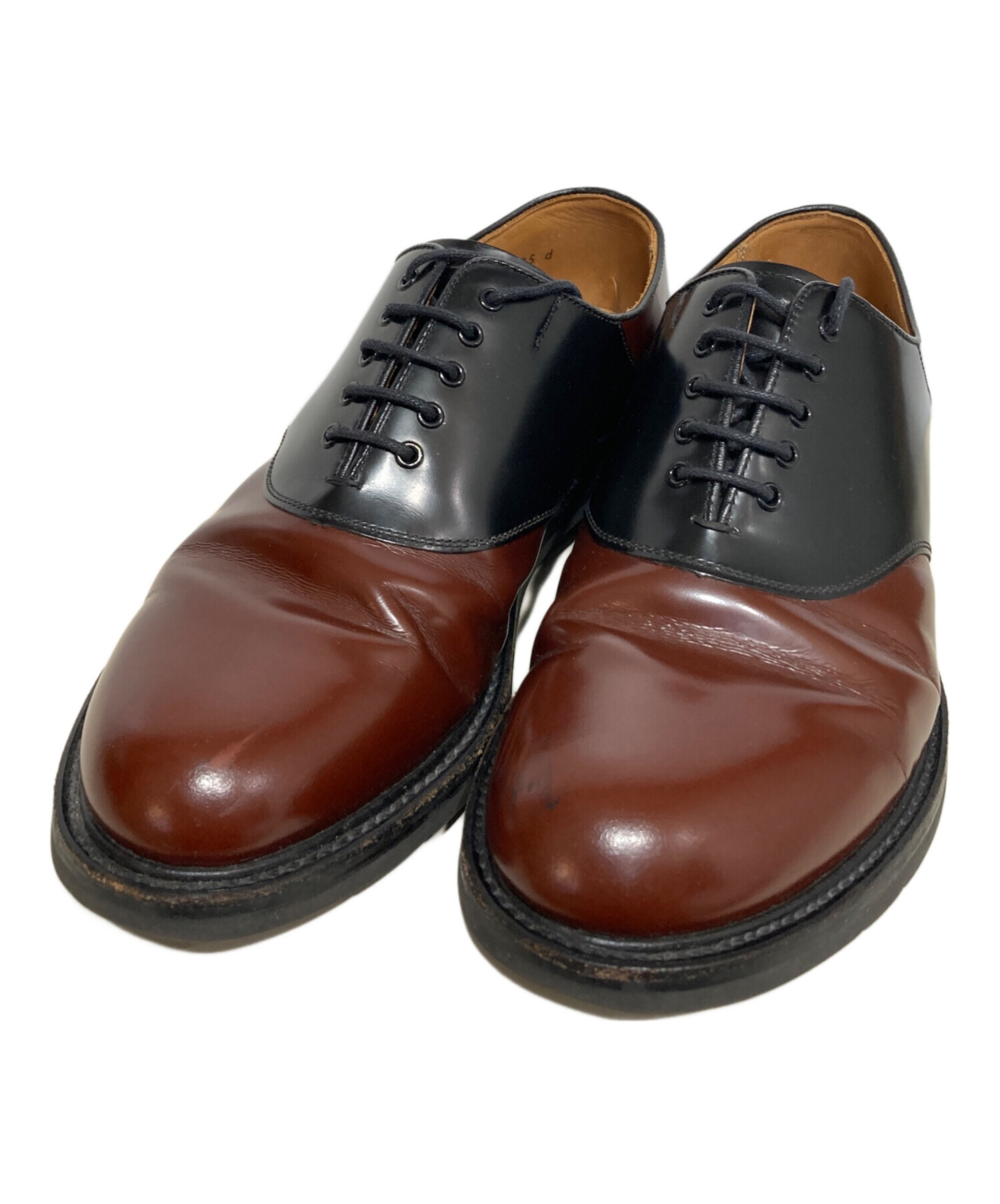 中古・古着通販】REGAL (リーガル) サドルシューズ ブラック×ブラウン