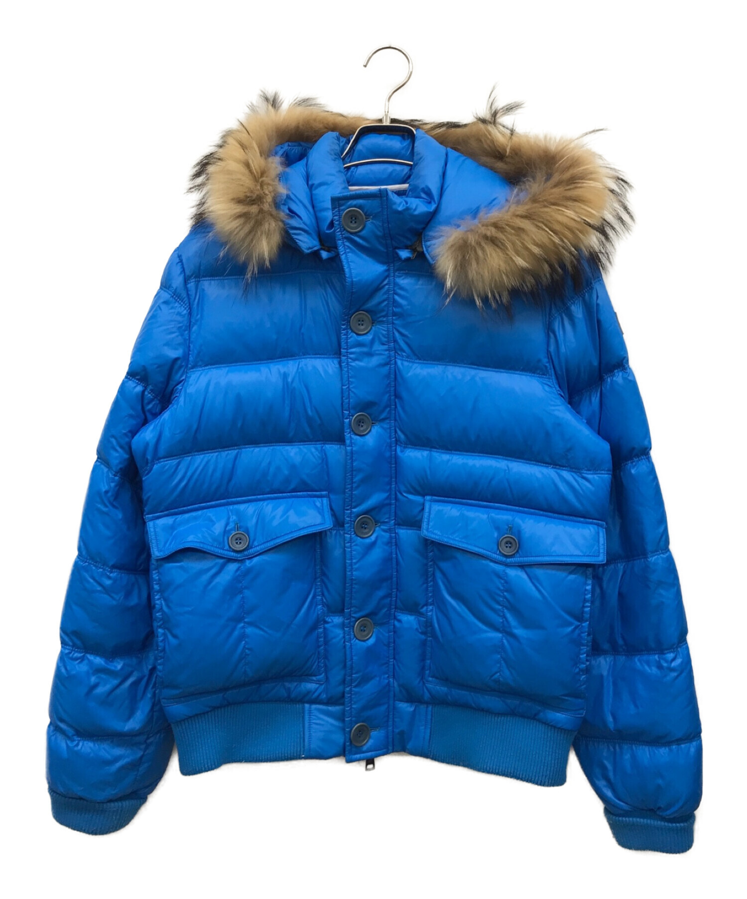 中古・古着通販】HETREGO (エトレゴ) ダウンジャケット ブルー サイズ