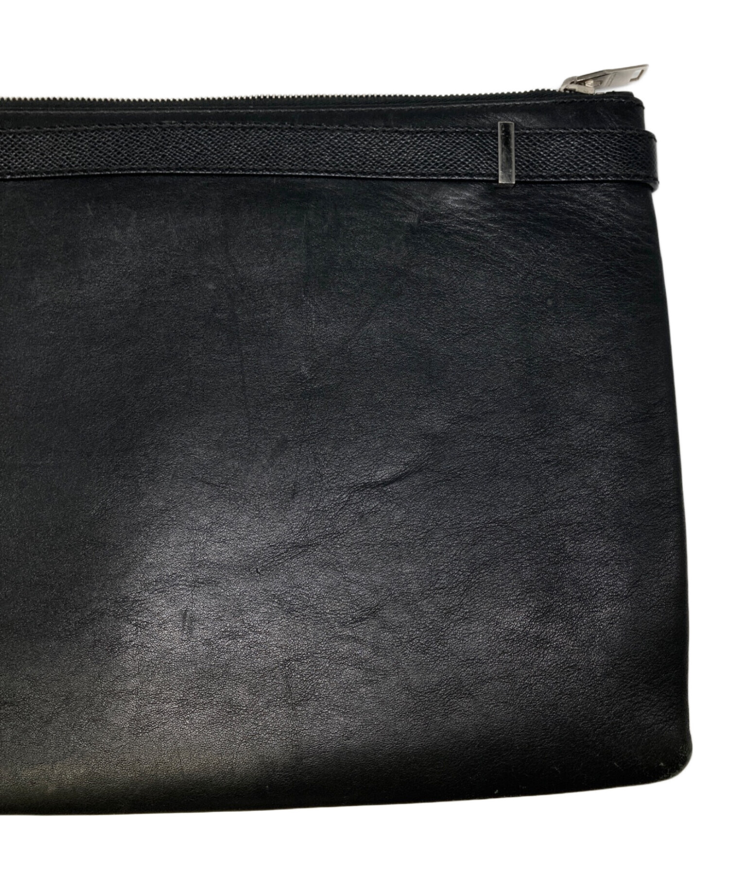 中古・古着通販】BALENCIAGA (バレンシアガ) レザークラッチバッグ