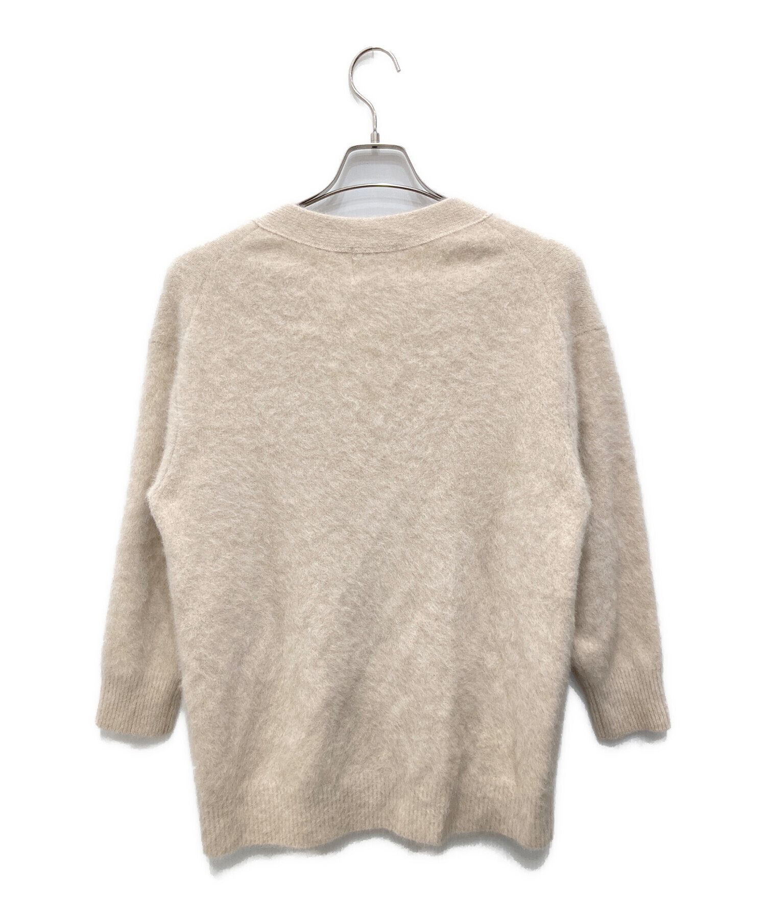 中古・古着通販】OHGA (オオガ) ラクーンカーディガン ベージュ サイズ