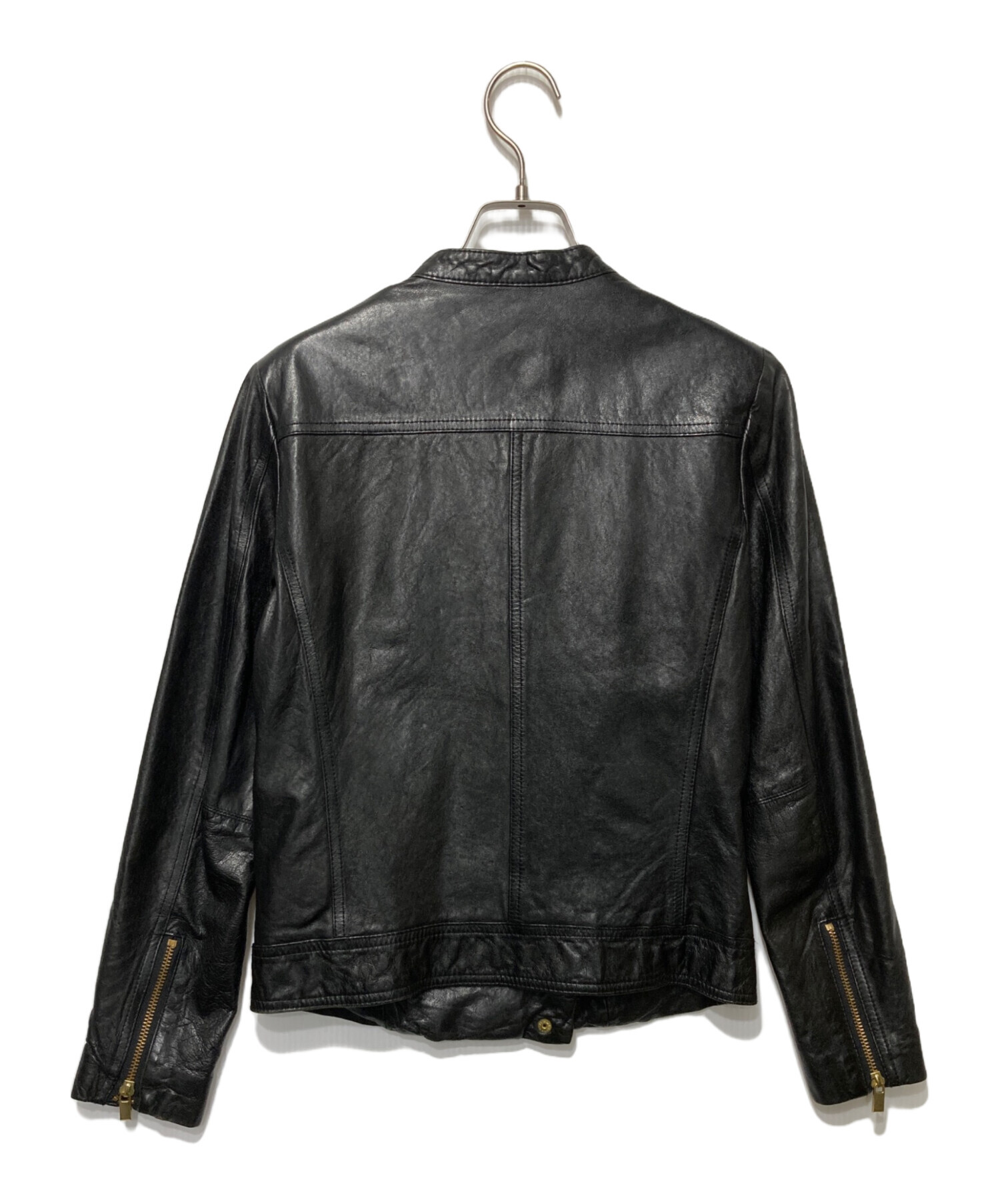 中古・古着通販】Noble (ノーブル) レザーライダースジャケット