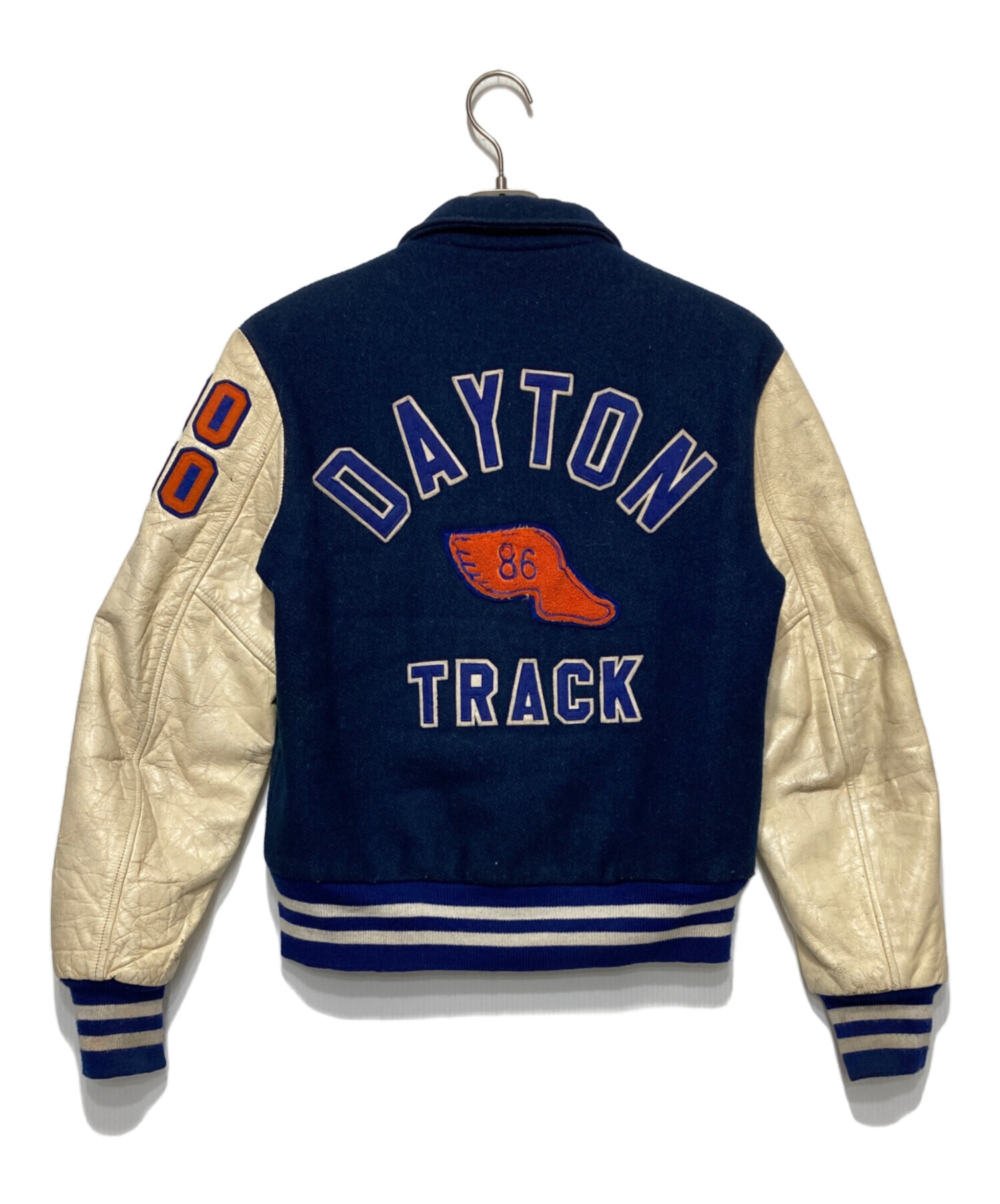 中古・古着通販】DEERFOOT (ディアフット) ウールスタジャン ブルー