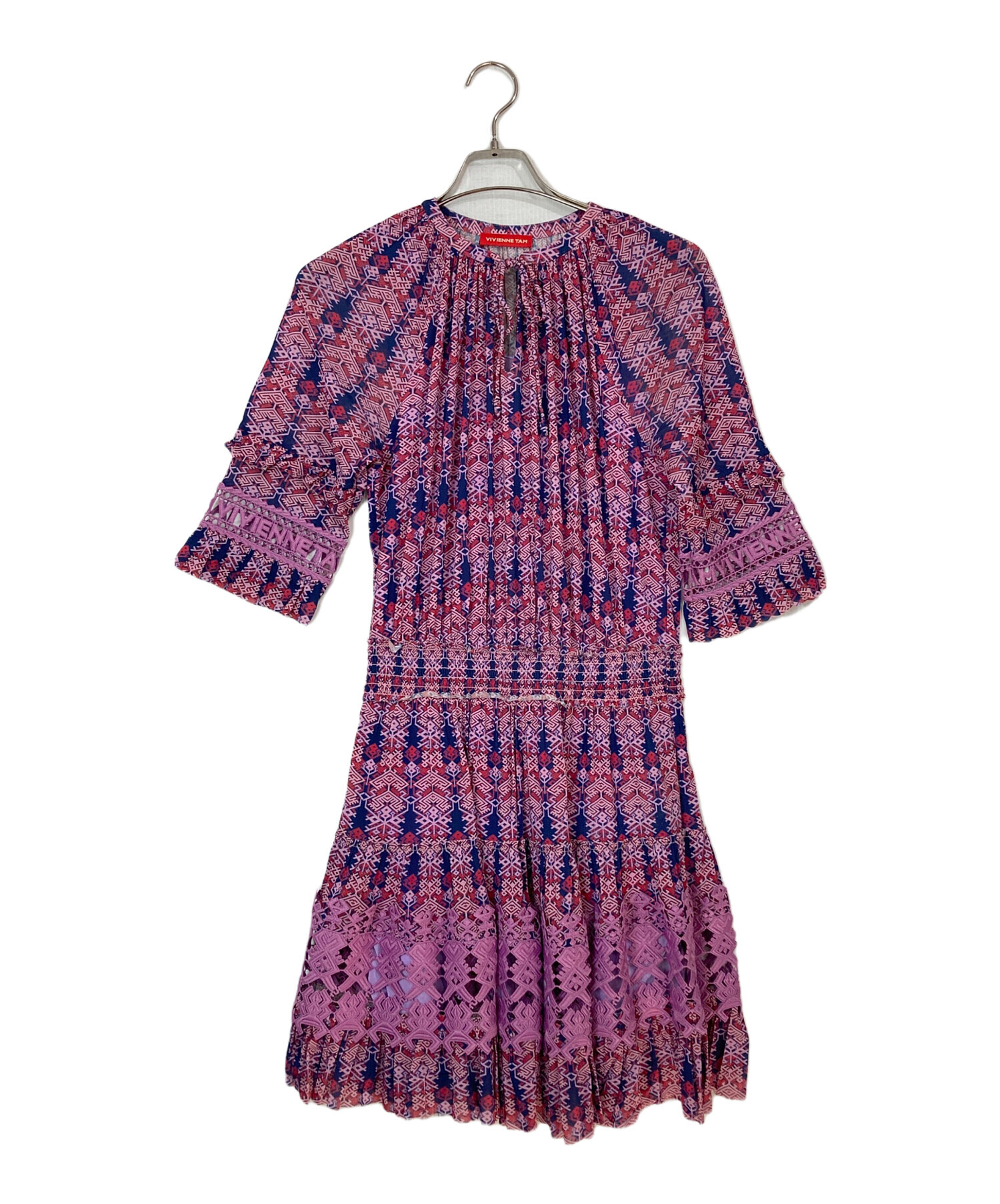 中古・古着通販】VIVIENNE TAM (ヴィヴィアンタム) パワーネット総柄