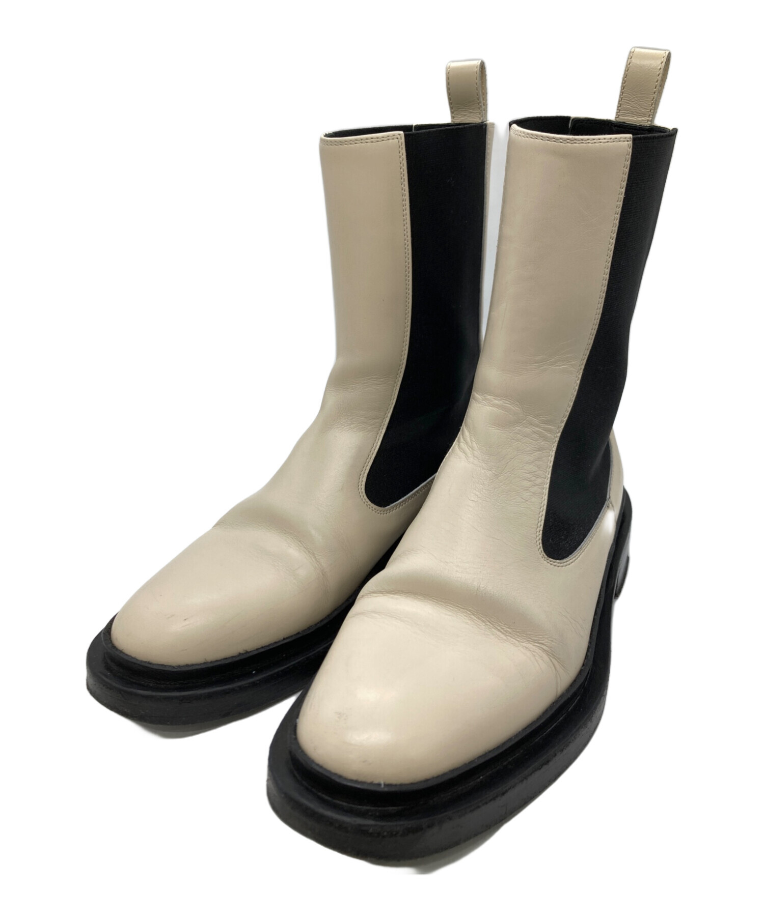 中古・古着通販】JIL SANDER (ジルサンダー) アンクルサイドゴアブーツ