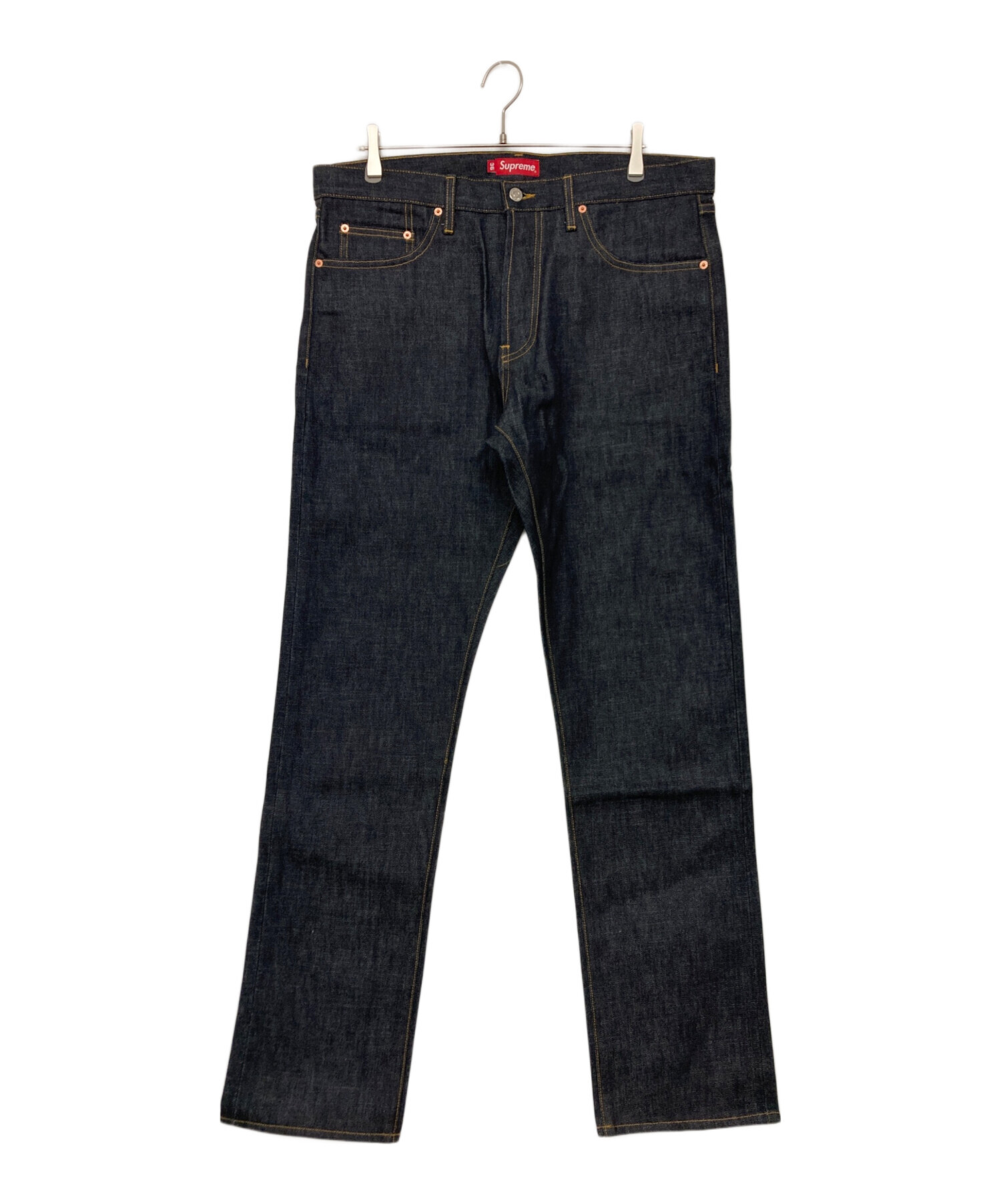 中古・古着通販】SUPREME (シュプリーム) Rigid Slim Jean インディゴ