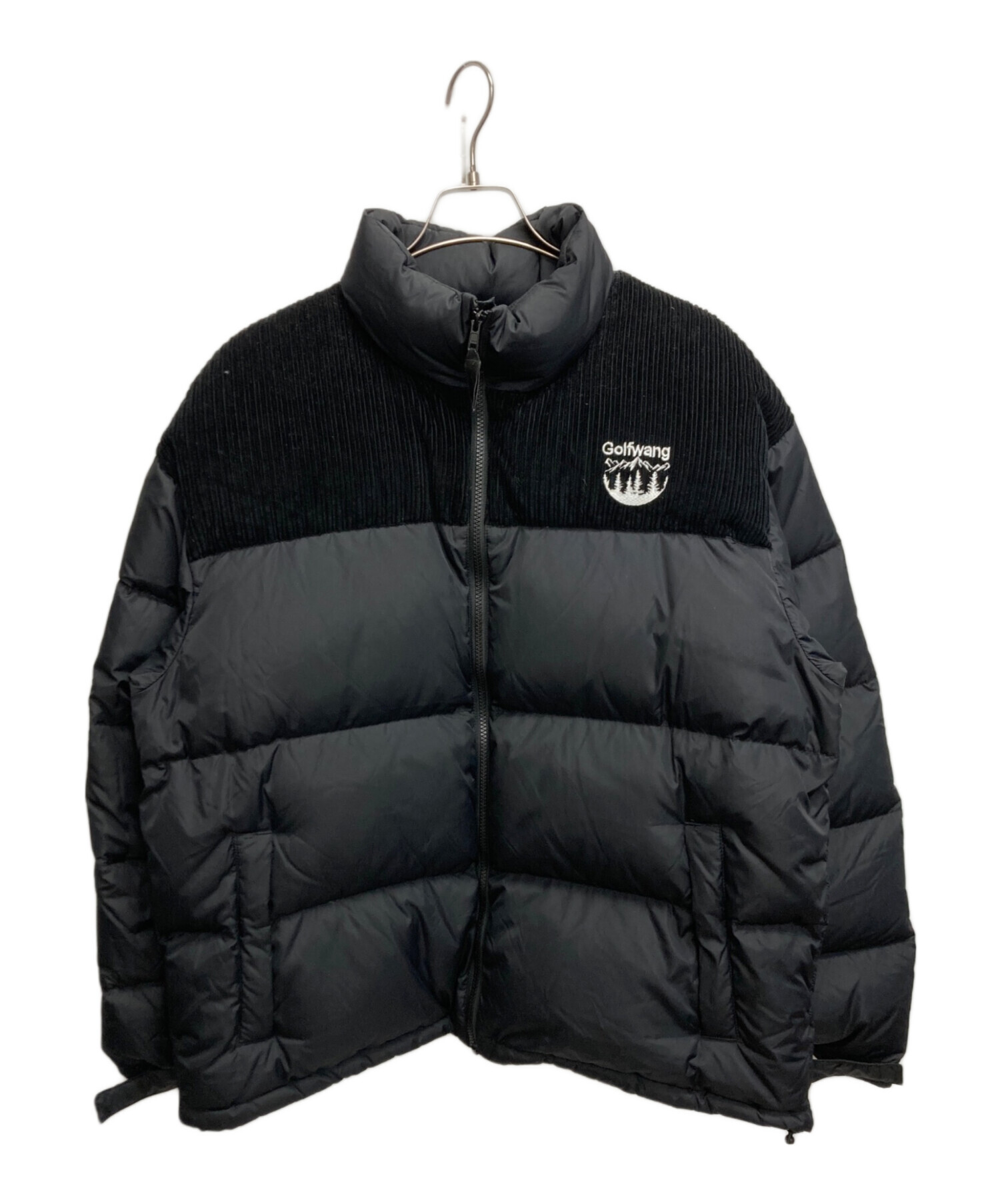 中古・古着通販】GOLF WANG (ゴルフワン) ダウンジャケット ブラック