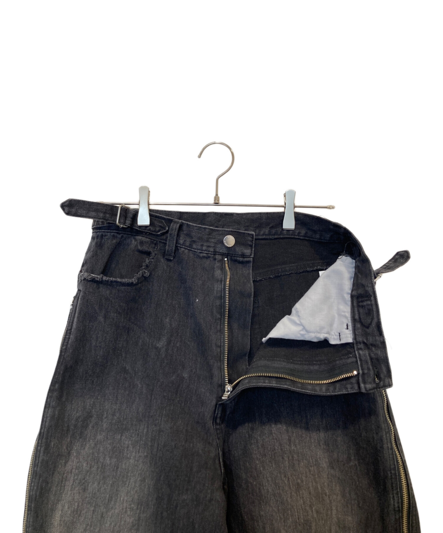 中古・古着通販】GRANCY (グランシー) ZipDesign Buggy DenimPants