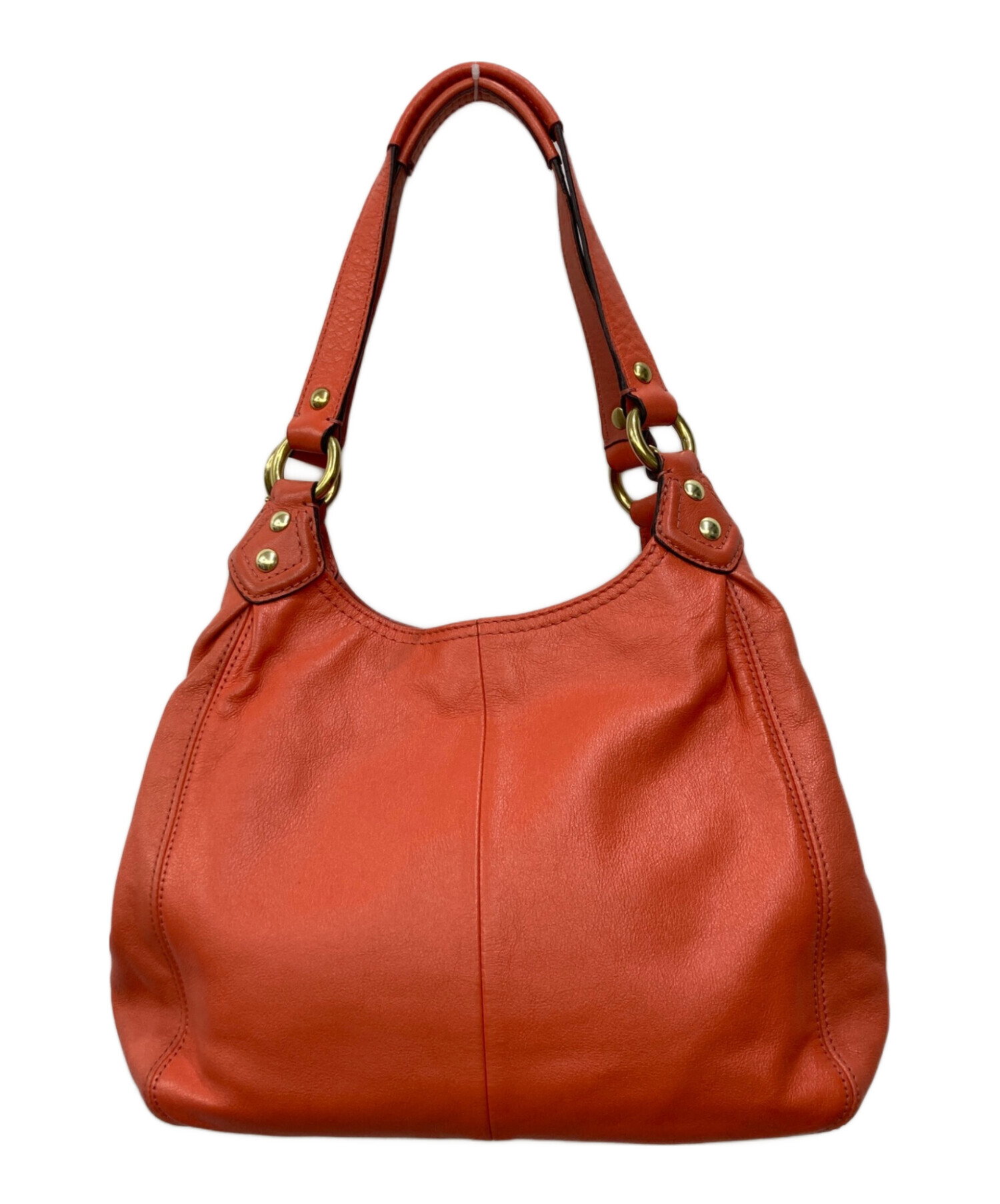 中古・古着通販】COACH (コーチ) ショルダーバッグ オレンジ｜ブランド