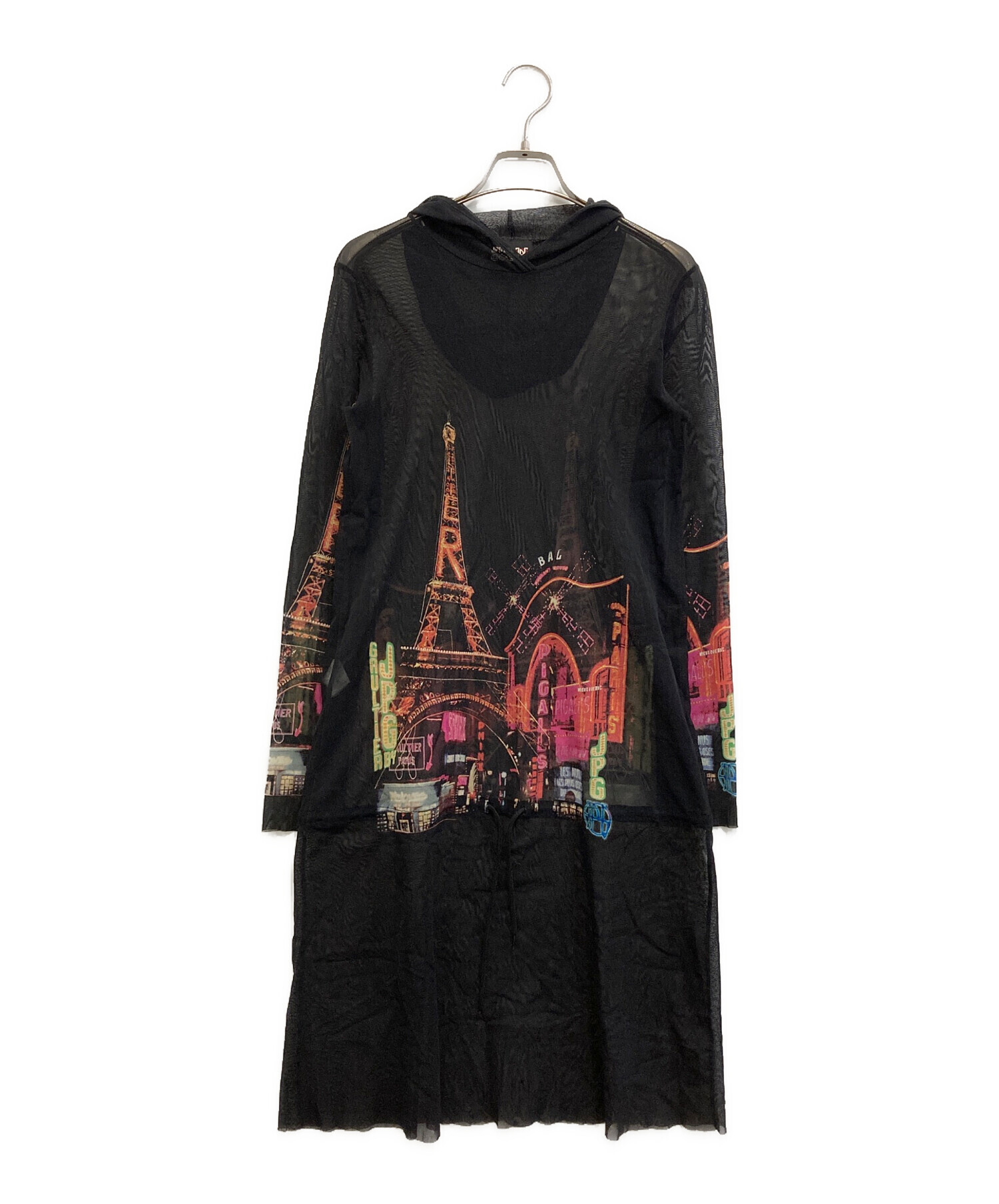 ジャンポールゴルチェ アメコミ 長袖ワンピース40 Jean Paul Gaultier