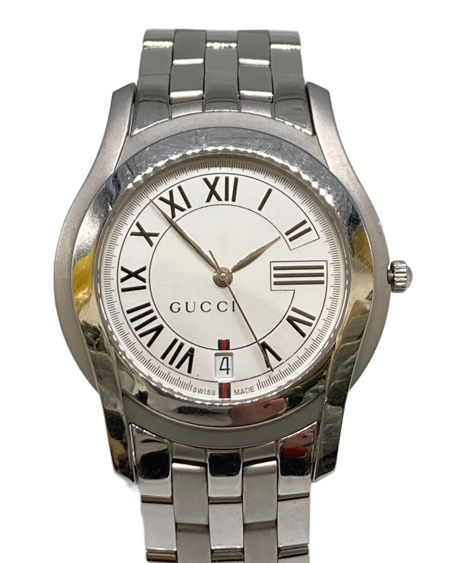 中古・古着通販】GUCCI (グッチ) 5500M シェリーラインリストウォッチ