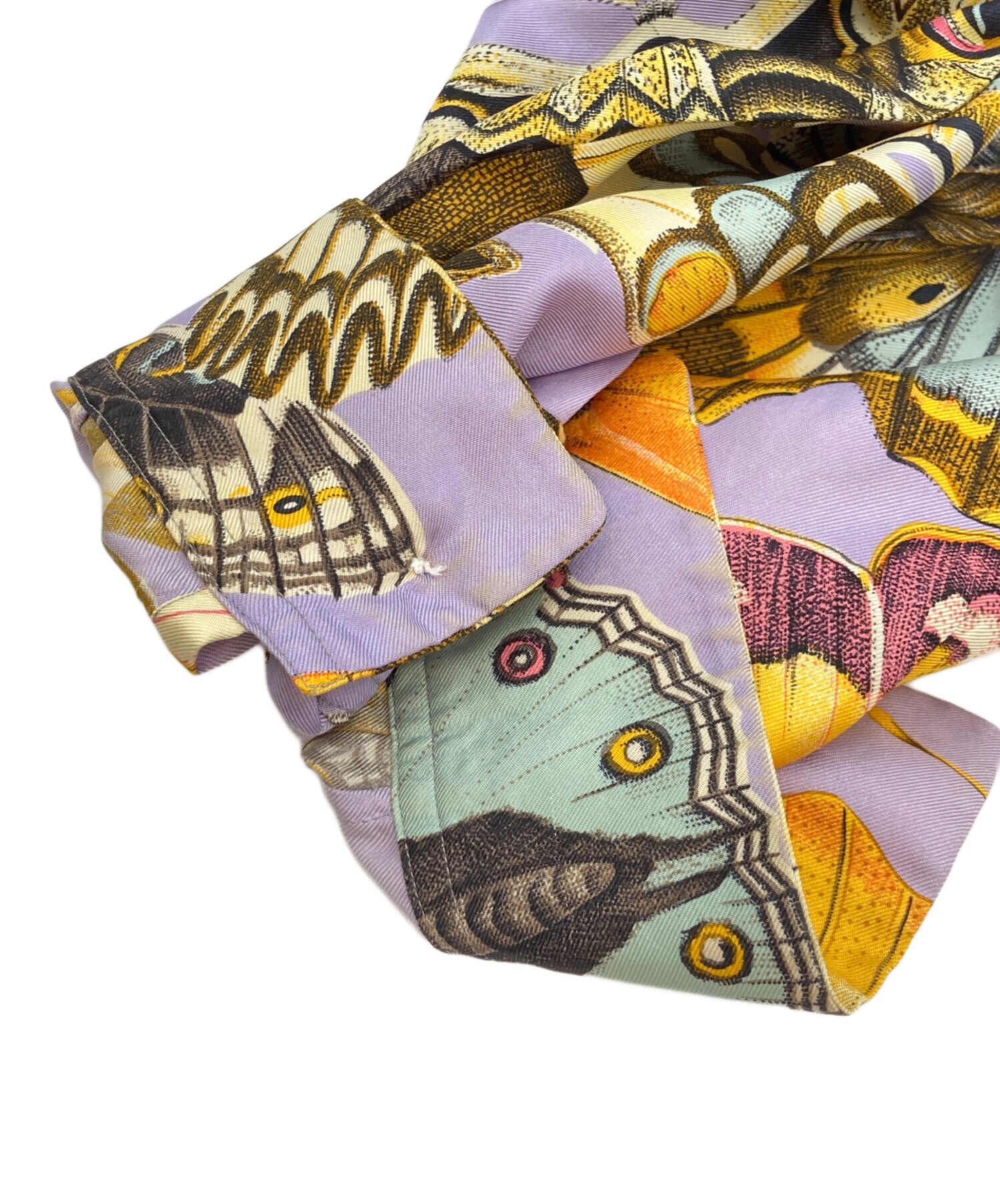 中古・古着通販】GUCCI (グッチ) バタフライシルクシャツ パープル