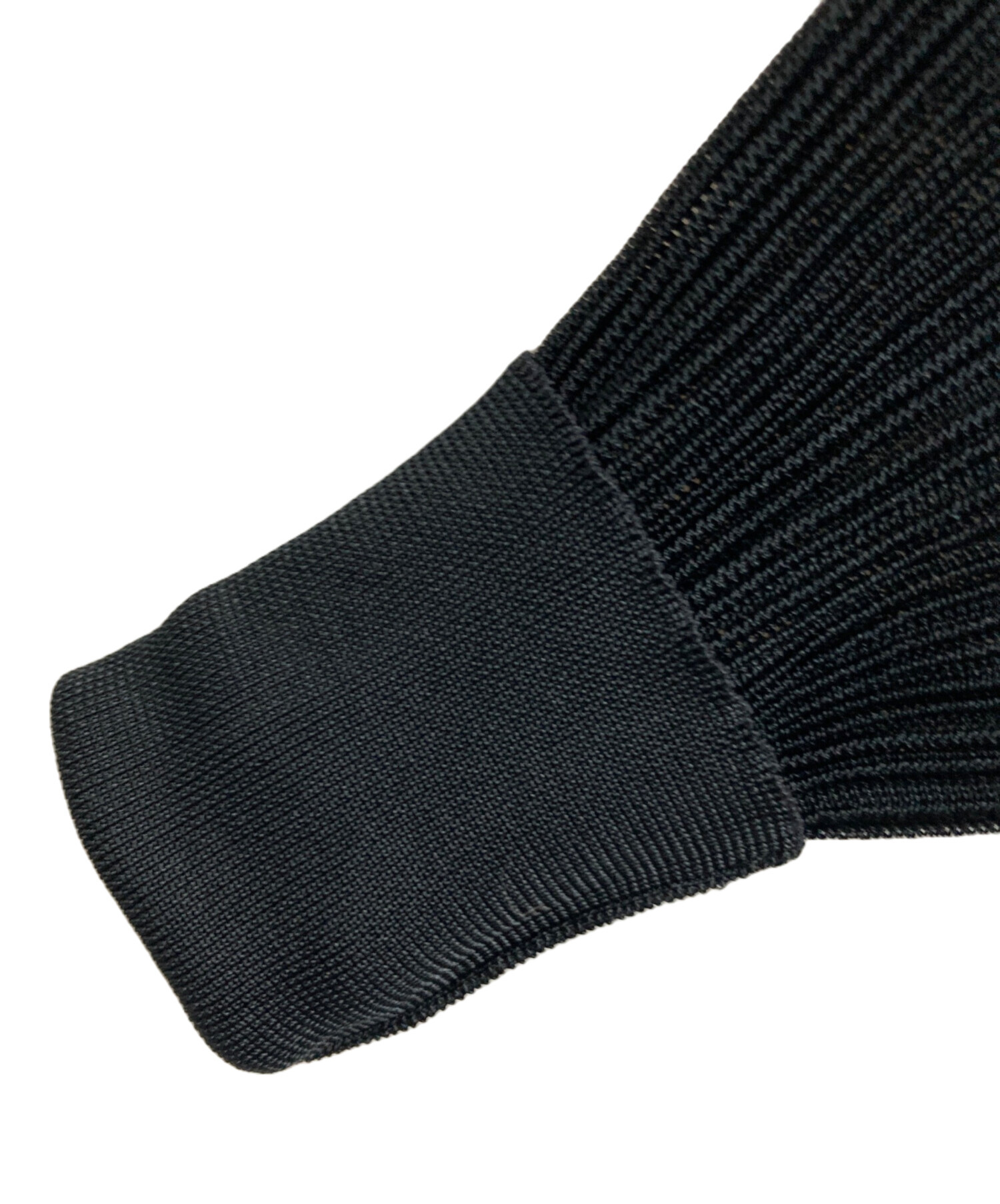 中古・古着通販】CHANEL (シャネル) ニットワンピース ブラック サイズ